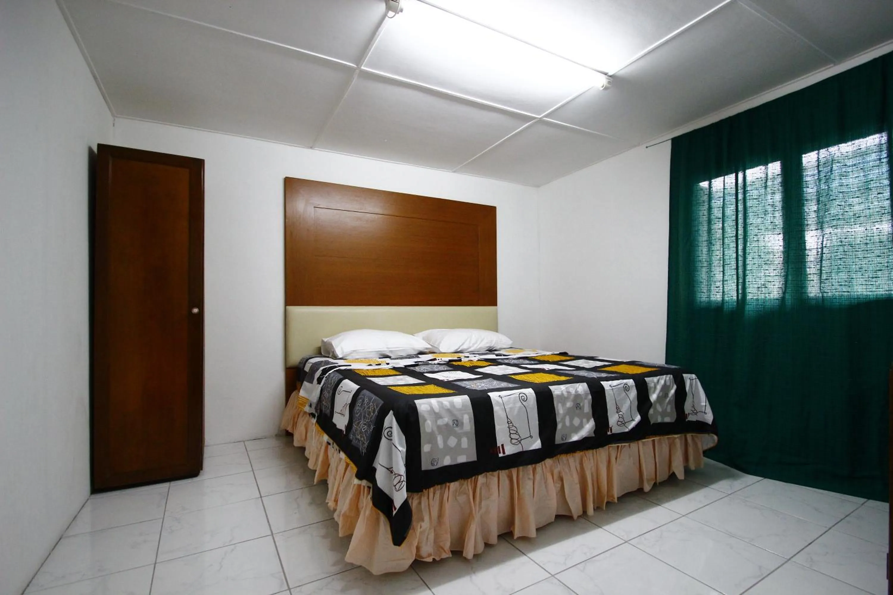 Bed in The Green Cottage