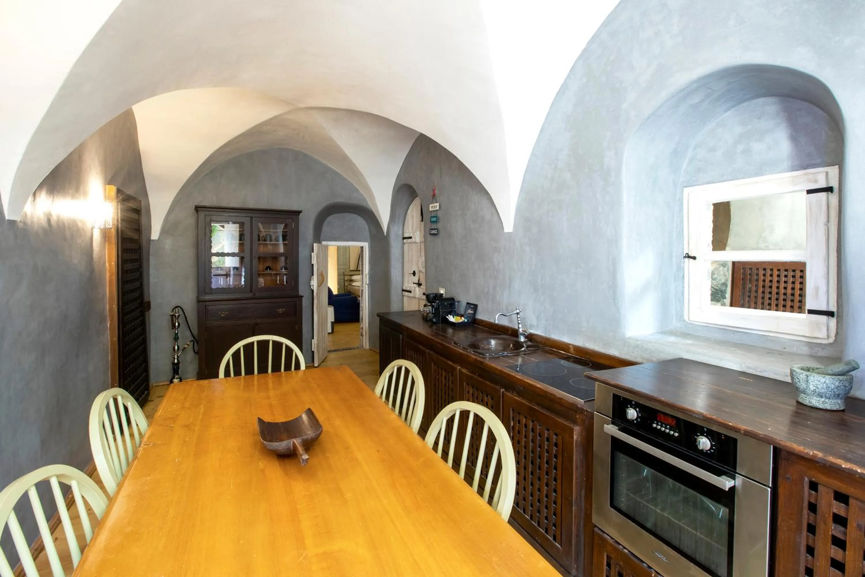 Dining area in Ducato Wine Village
