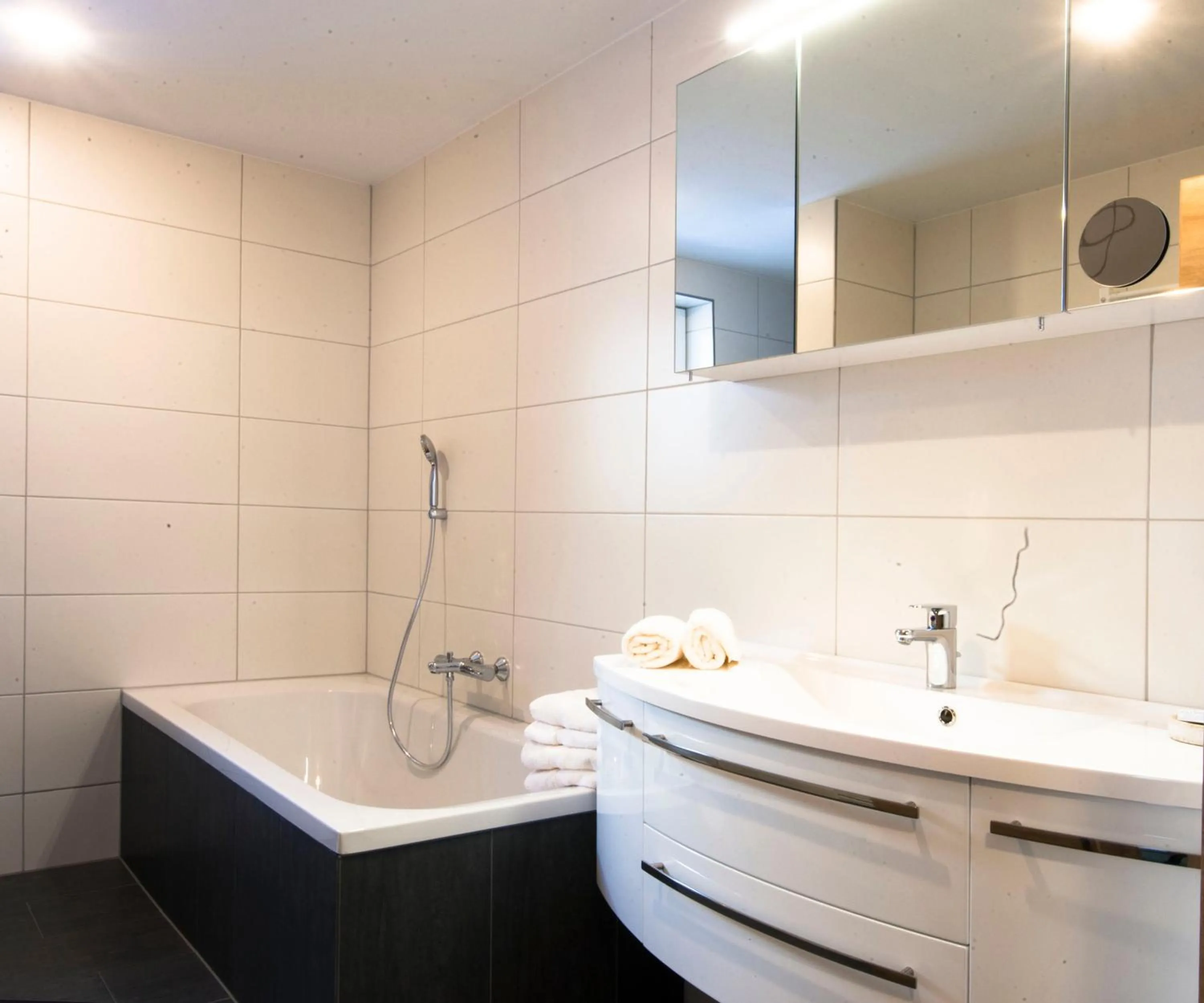 Bathroom in Erlebnishotel Fendels