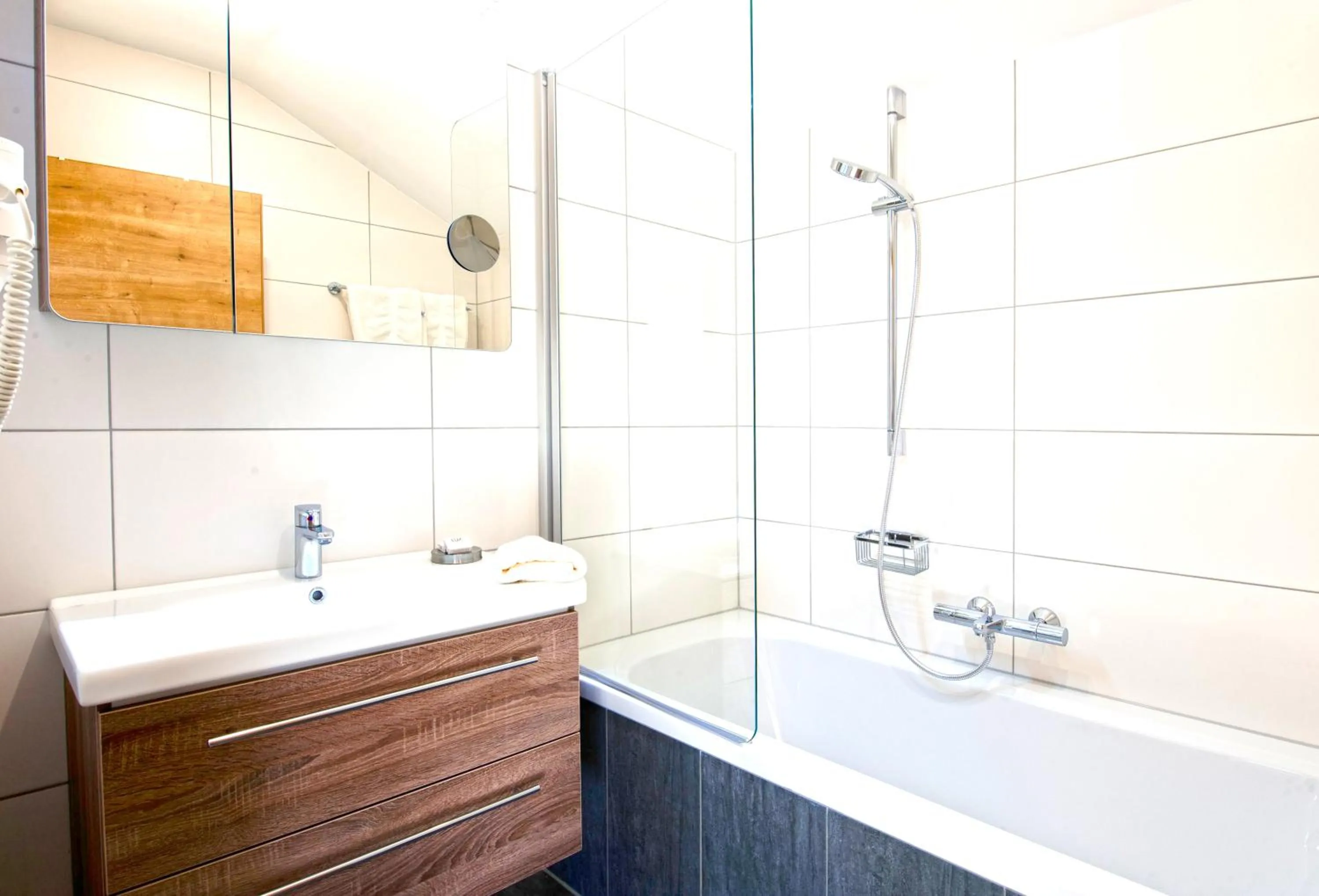 Bathroom in Erlebnishotel Fendels