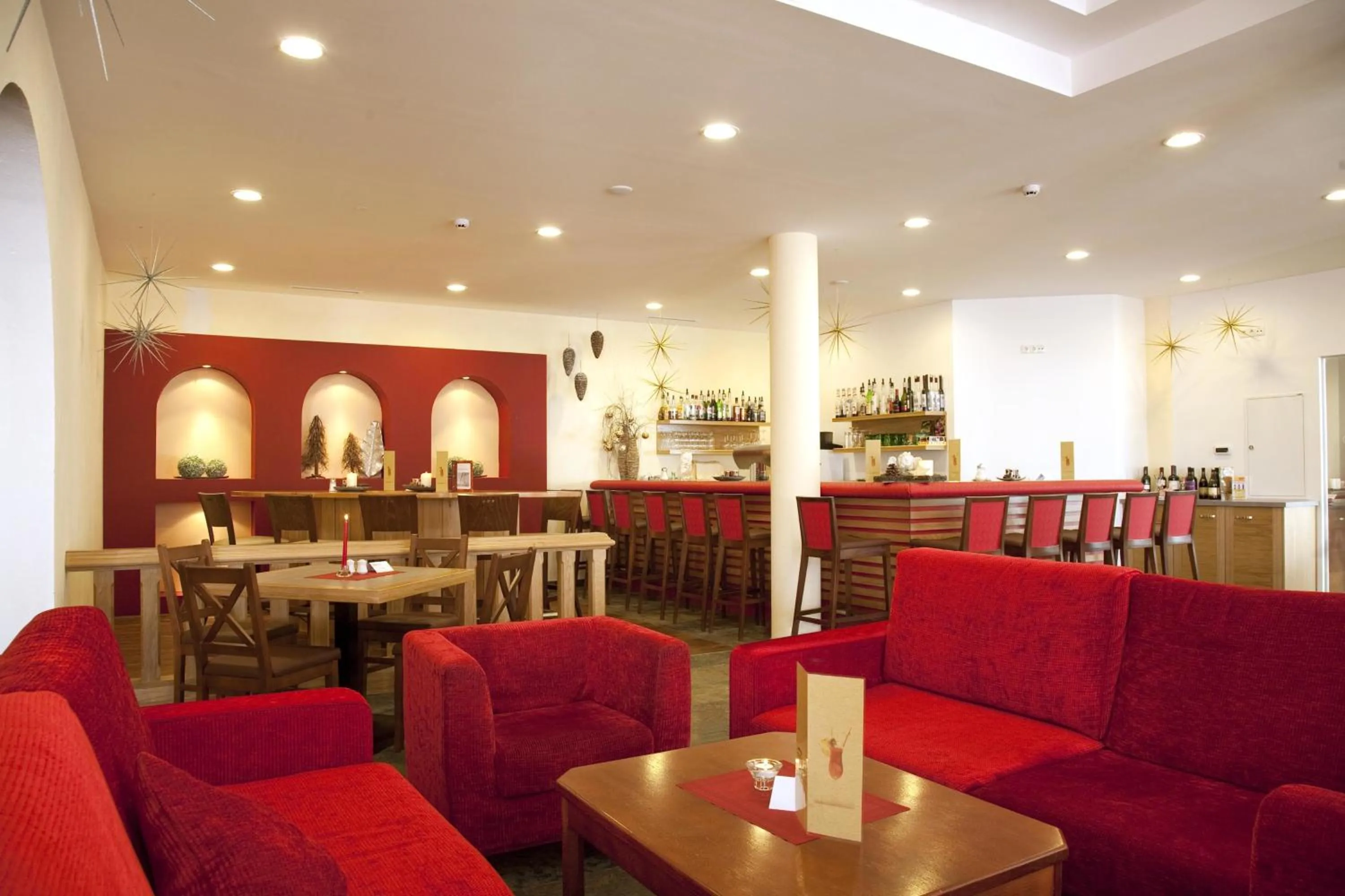 Lounge or bar in Erlebnishotel Fendels