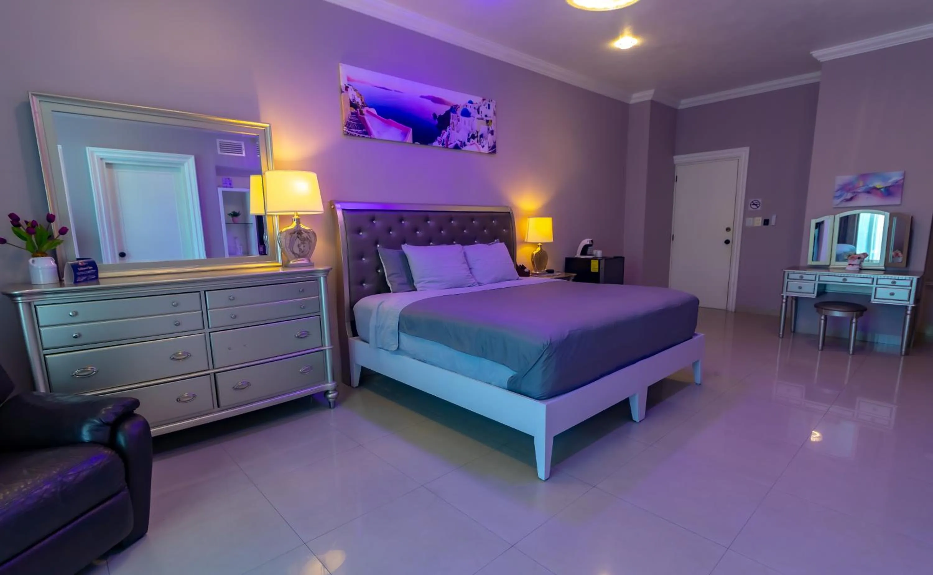 Bedroom, Bed in Villa Segovia Cozumel