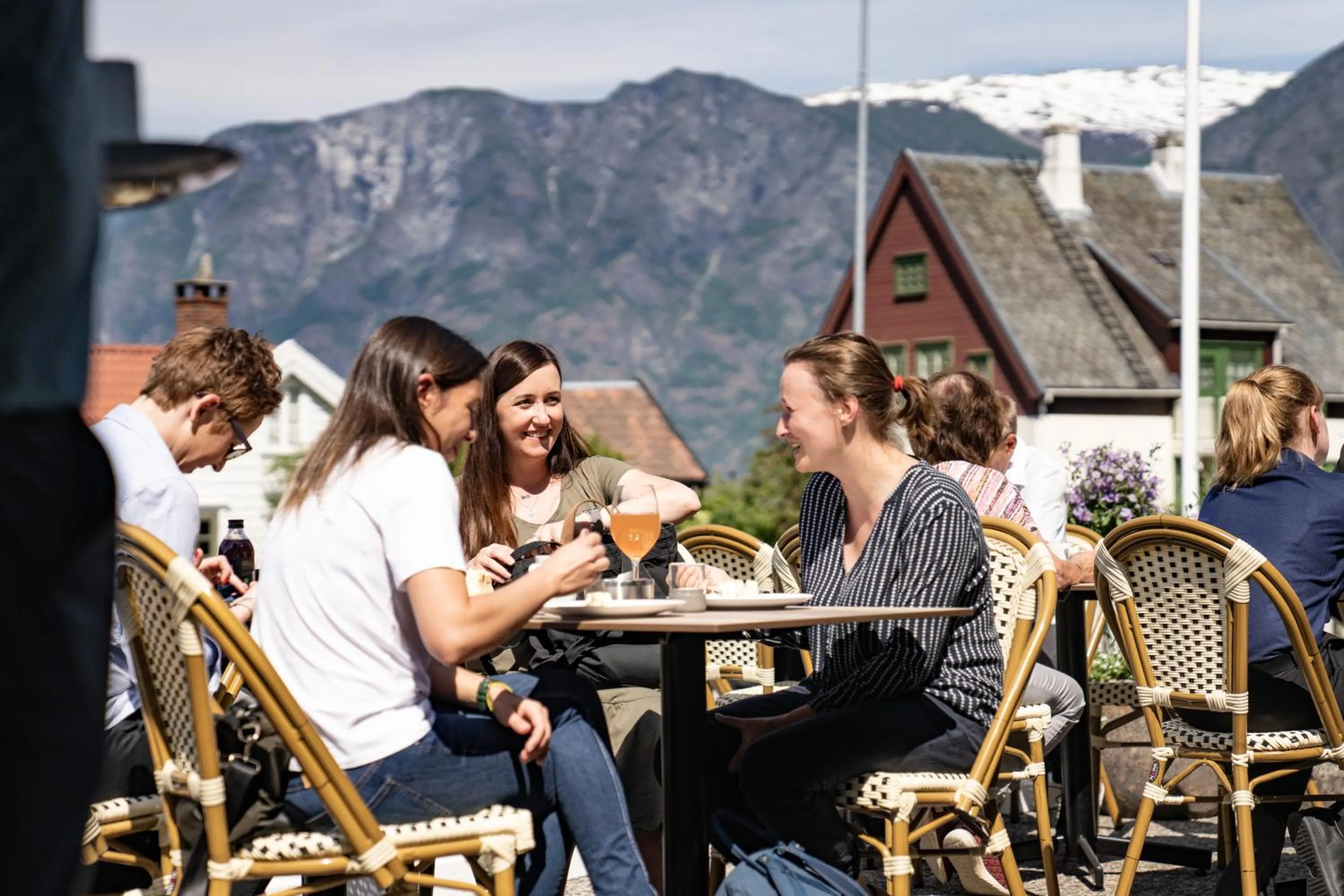 People in Hotel Aurlandsfjord