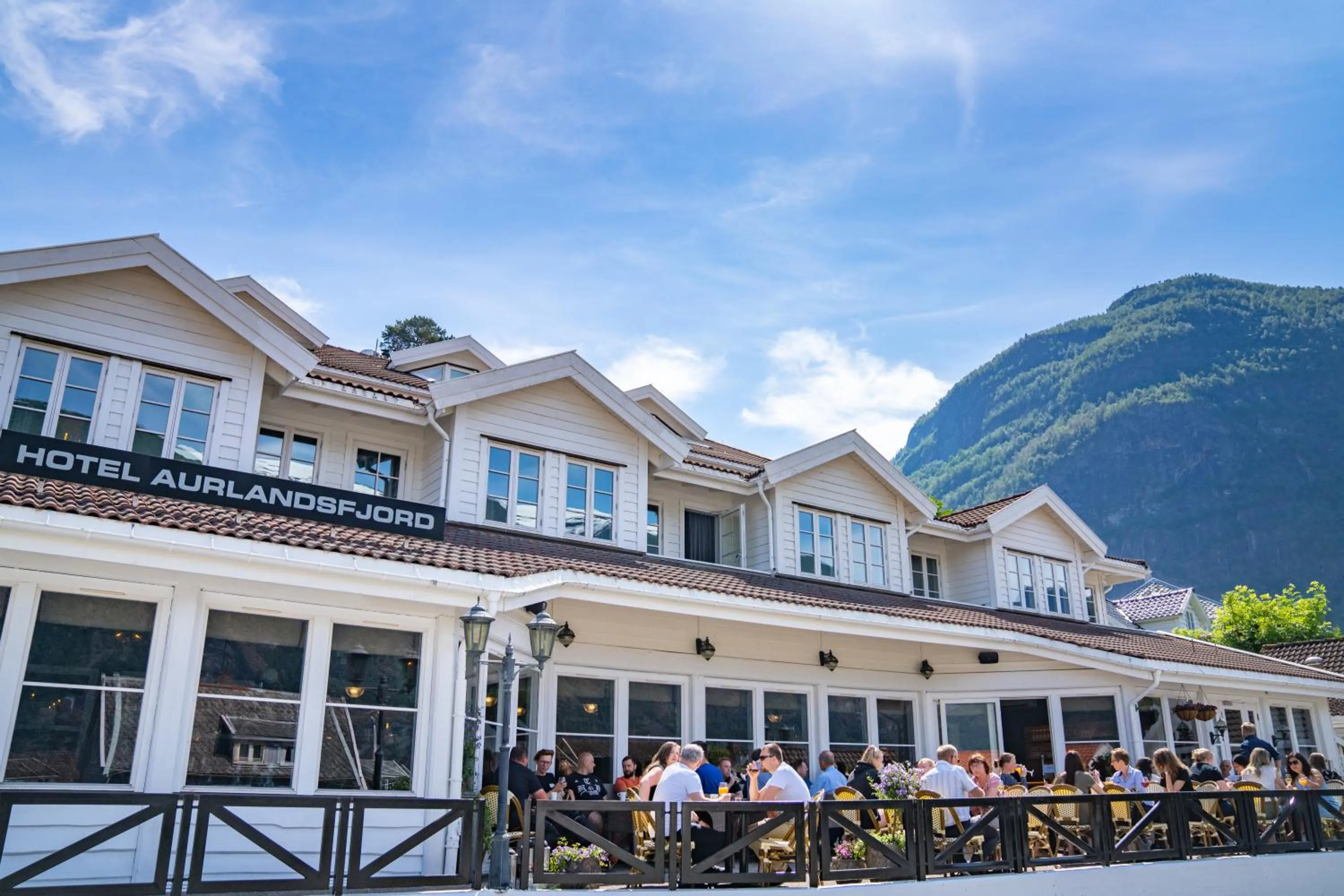 Property building in Hotel Aurlandsfjord