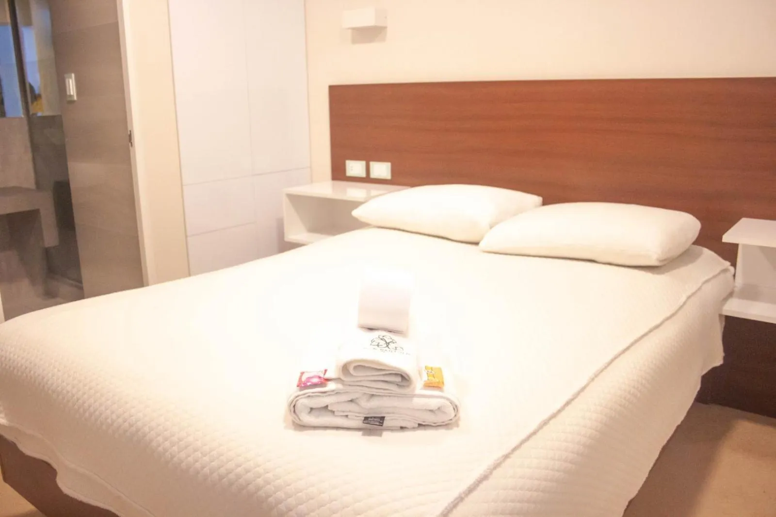 Bed in Hotel Don Bartolo