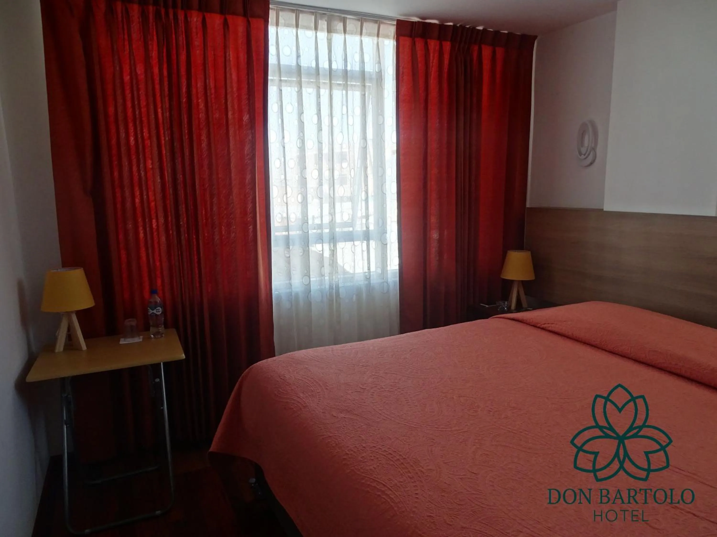 Bed in Hotel Don Bartolo