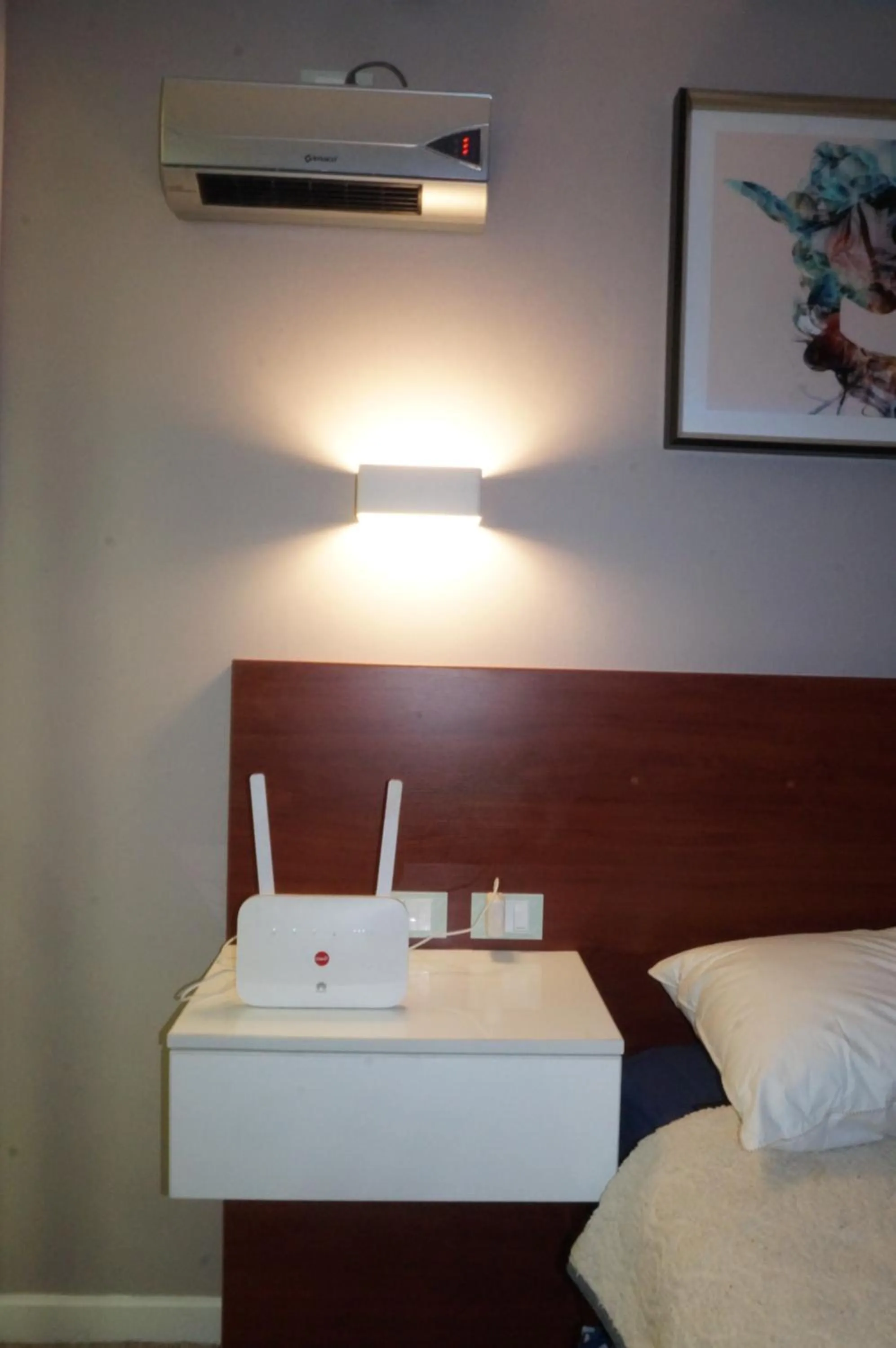 Bed in Hotel Don Bartolo