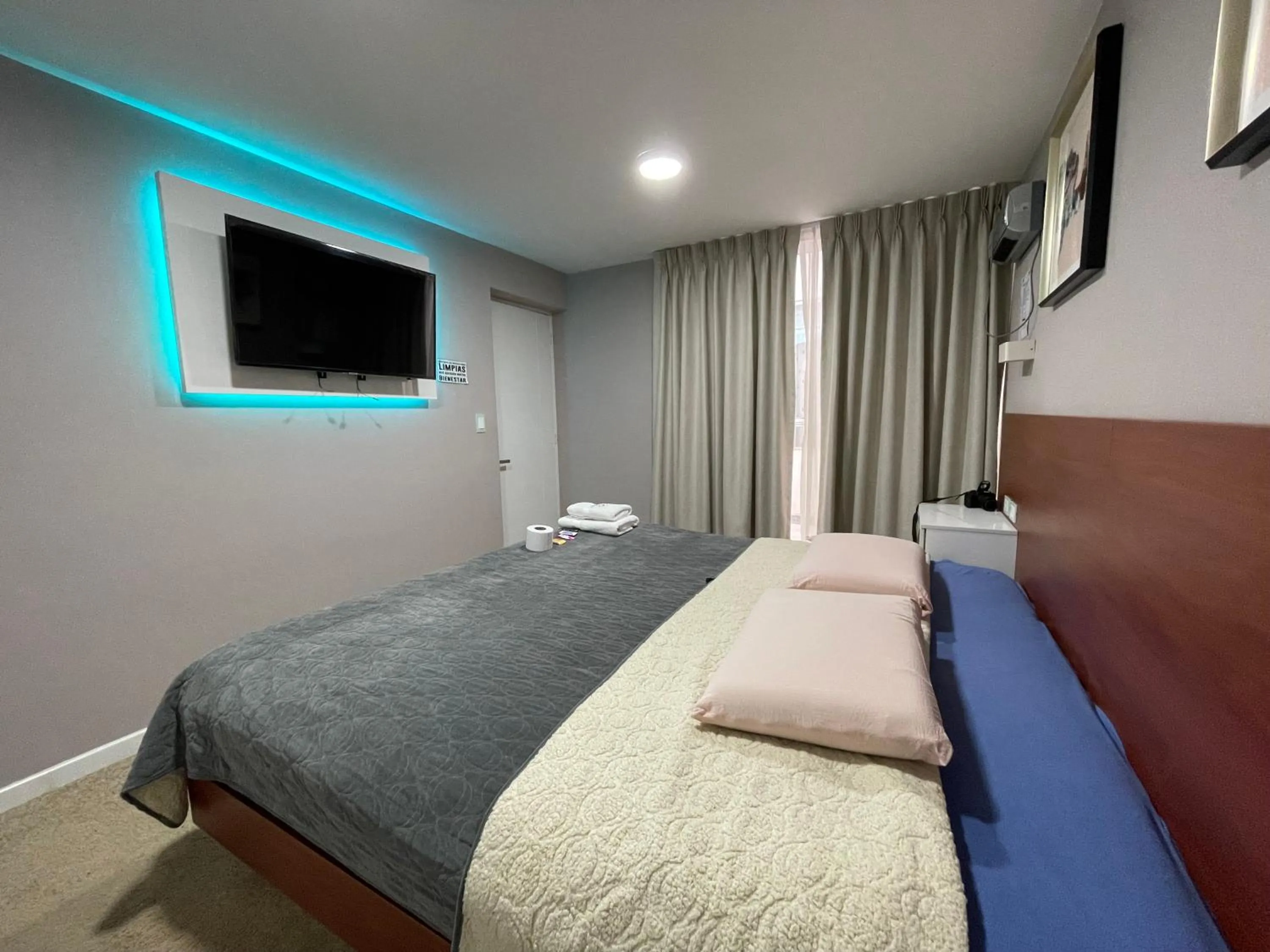 Bed in Hotel Don Bartolo