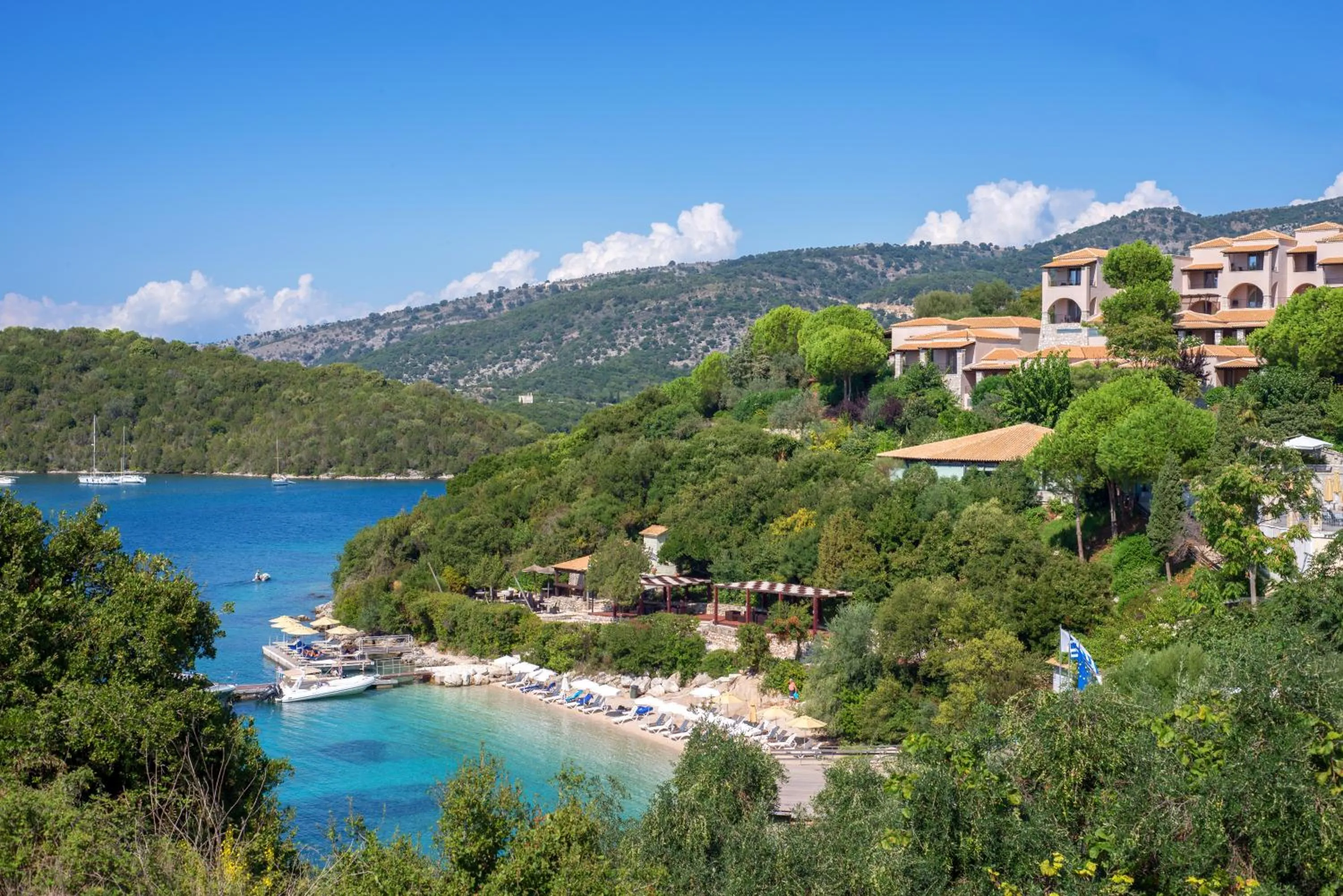 Beach in Movenpick Resort Agios Nikolaos Sivota