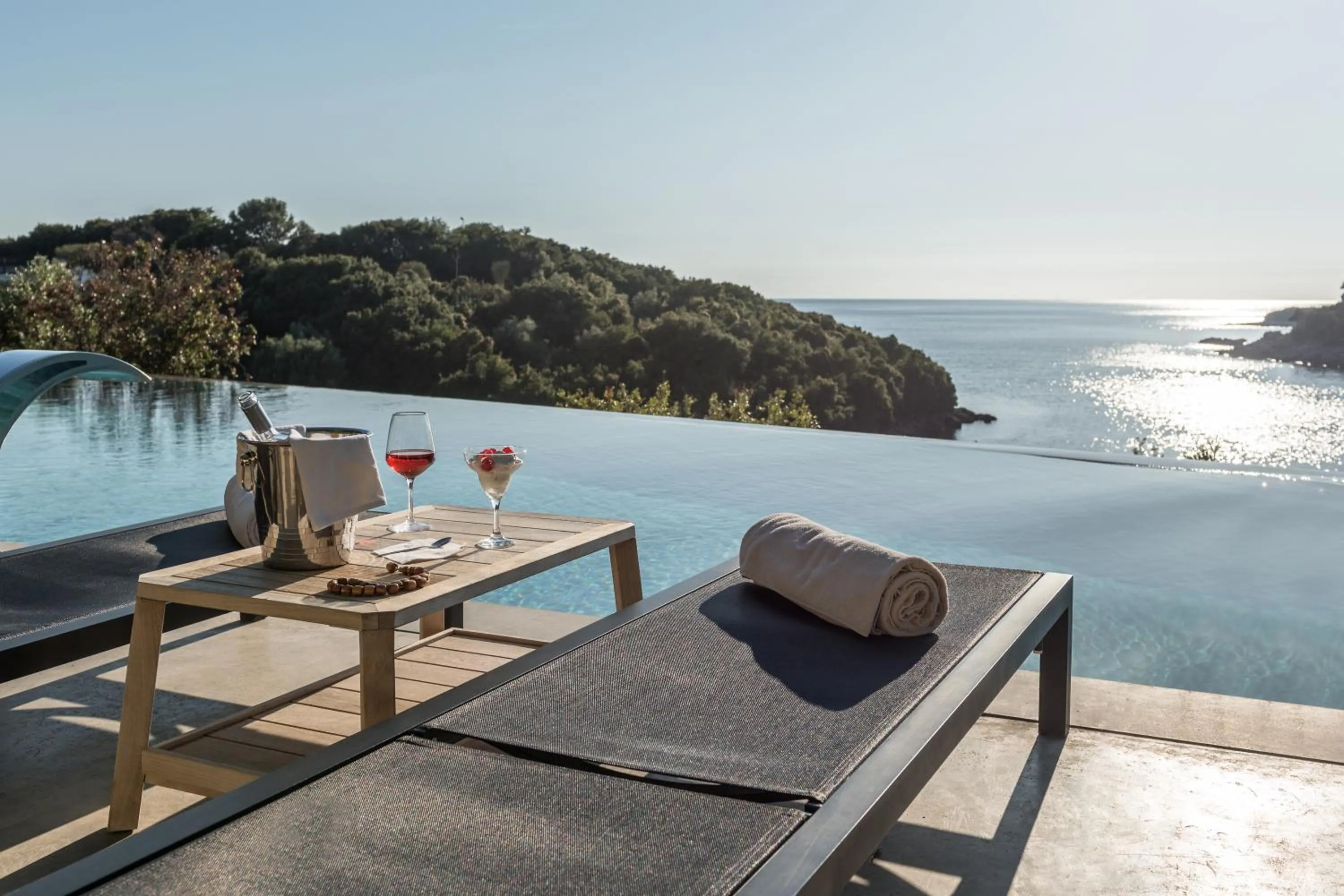 Swimming pool in Movenpick Resort Agios Nikolaos Sivota