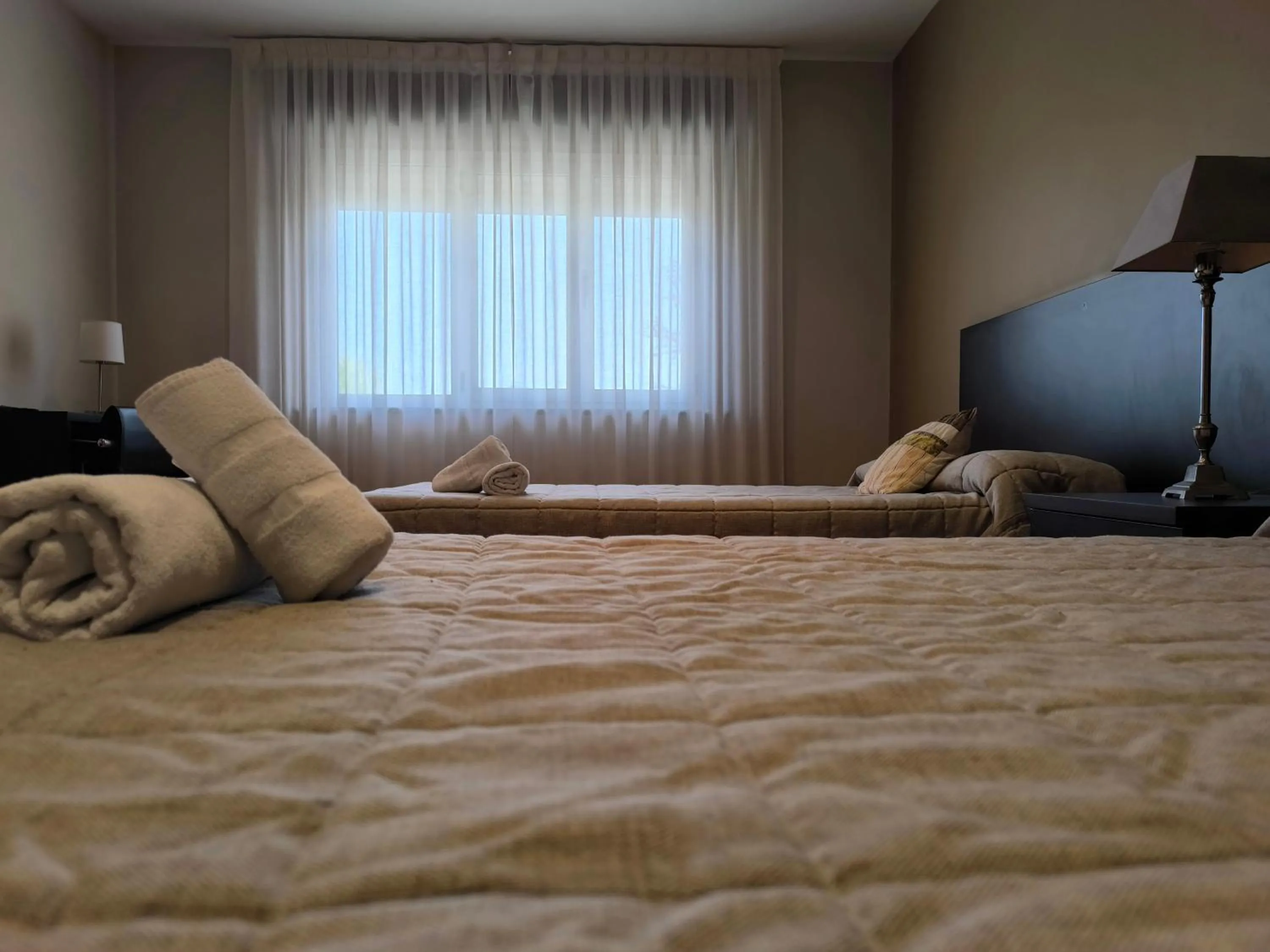 Bed in Hotel Santa Barbara