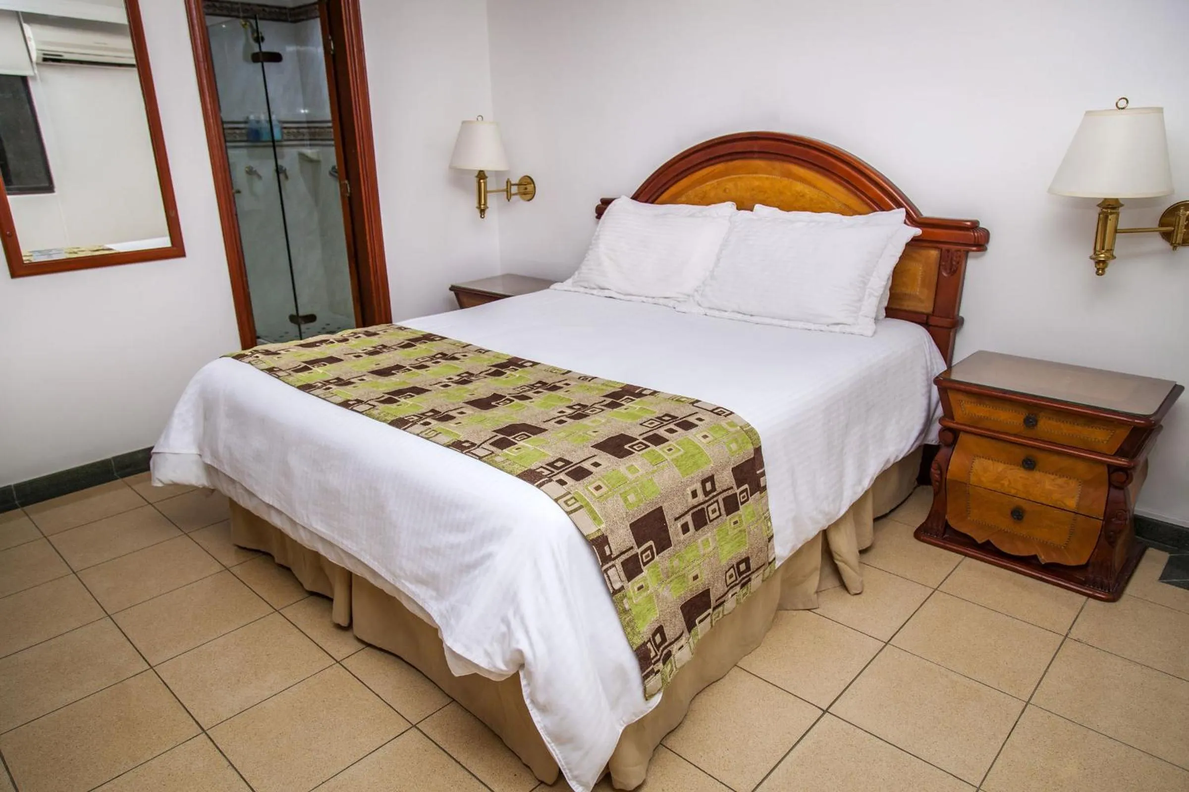 Bed in Hotel Casa Laureles
