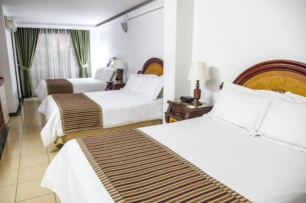 Bed in Hotel Casa Laureles