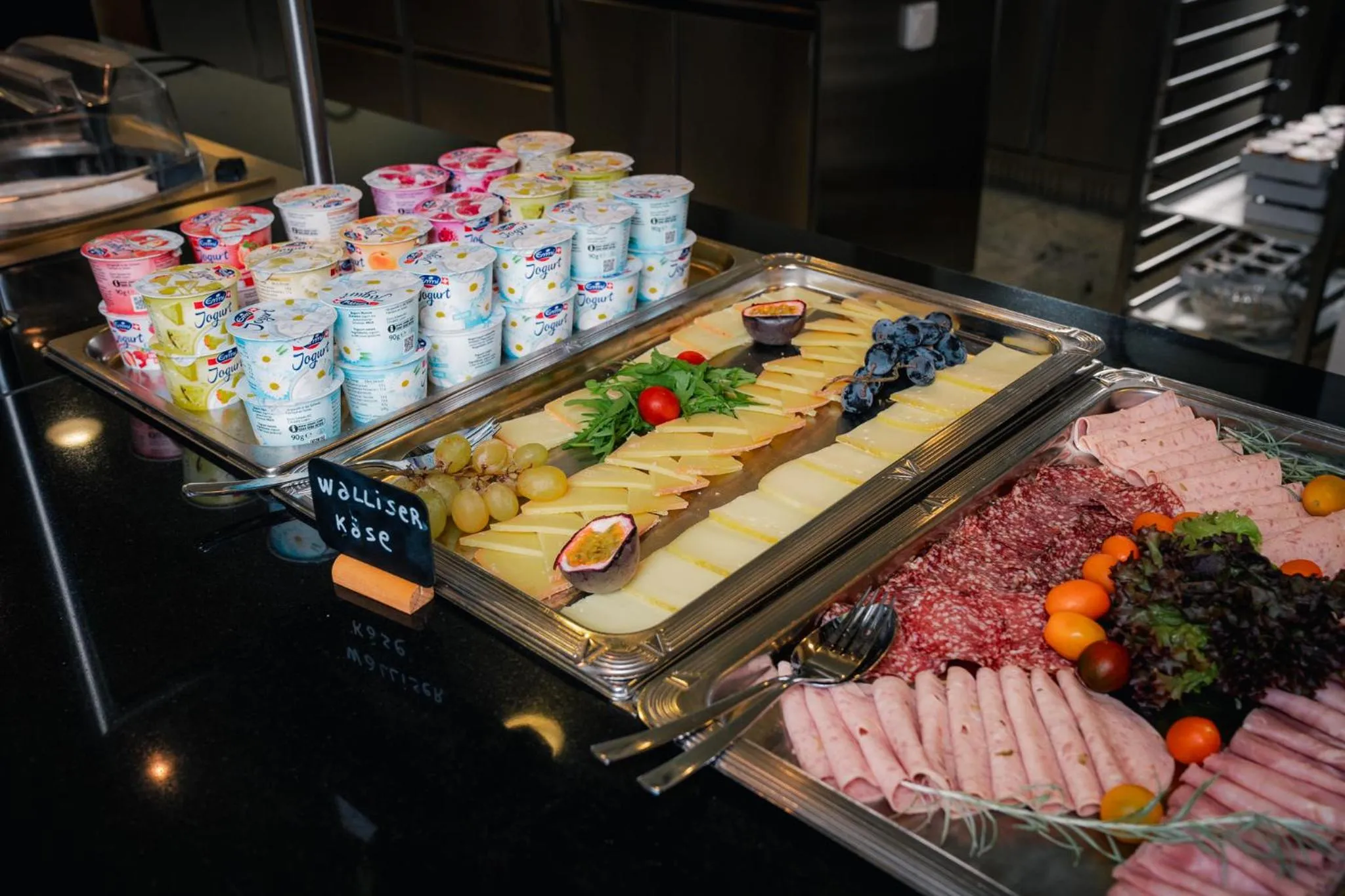 Buffet breakfast in Hotel Haus Schönstatt contactless-Check-In