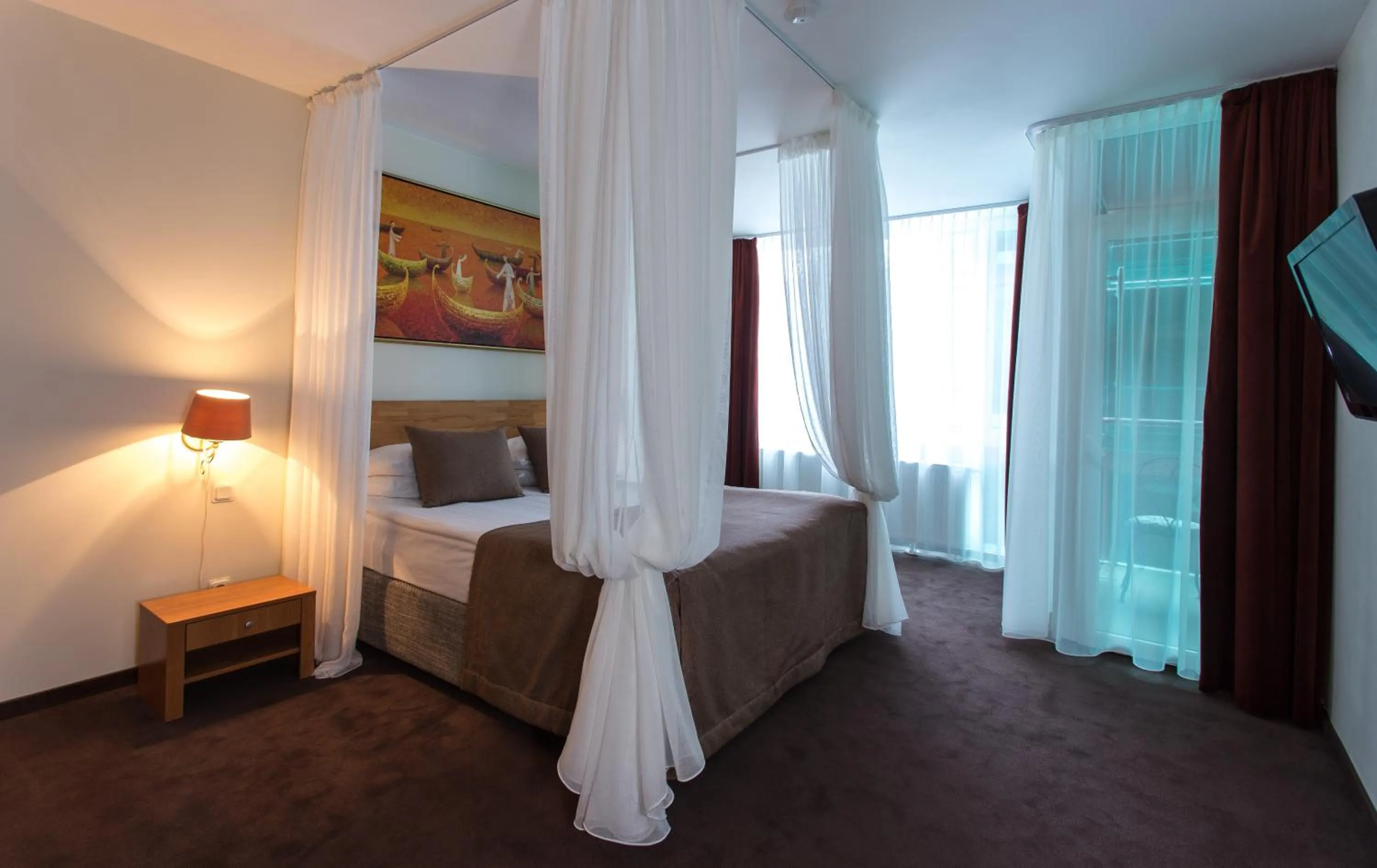 Bedroom, Bed in MEDEA Apartments by UPA