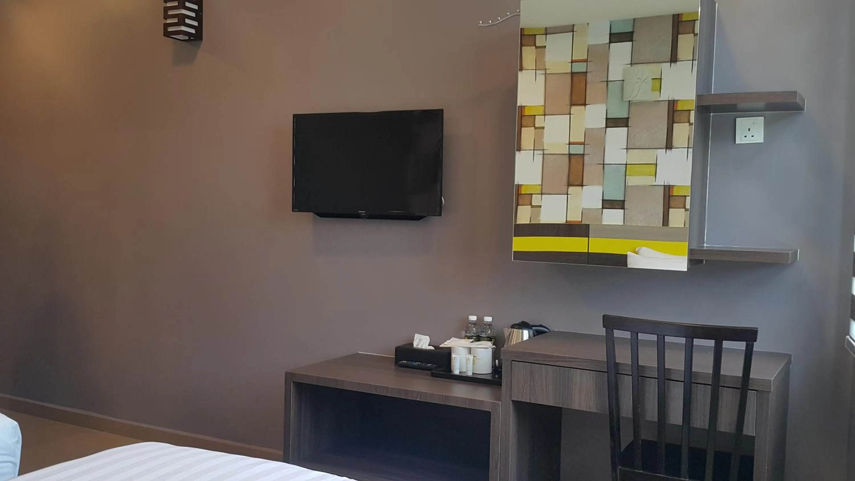 Bed in Kampar Boutique Hotel