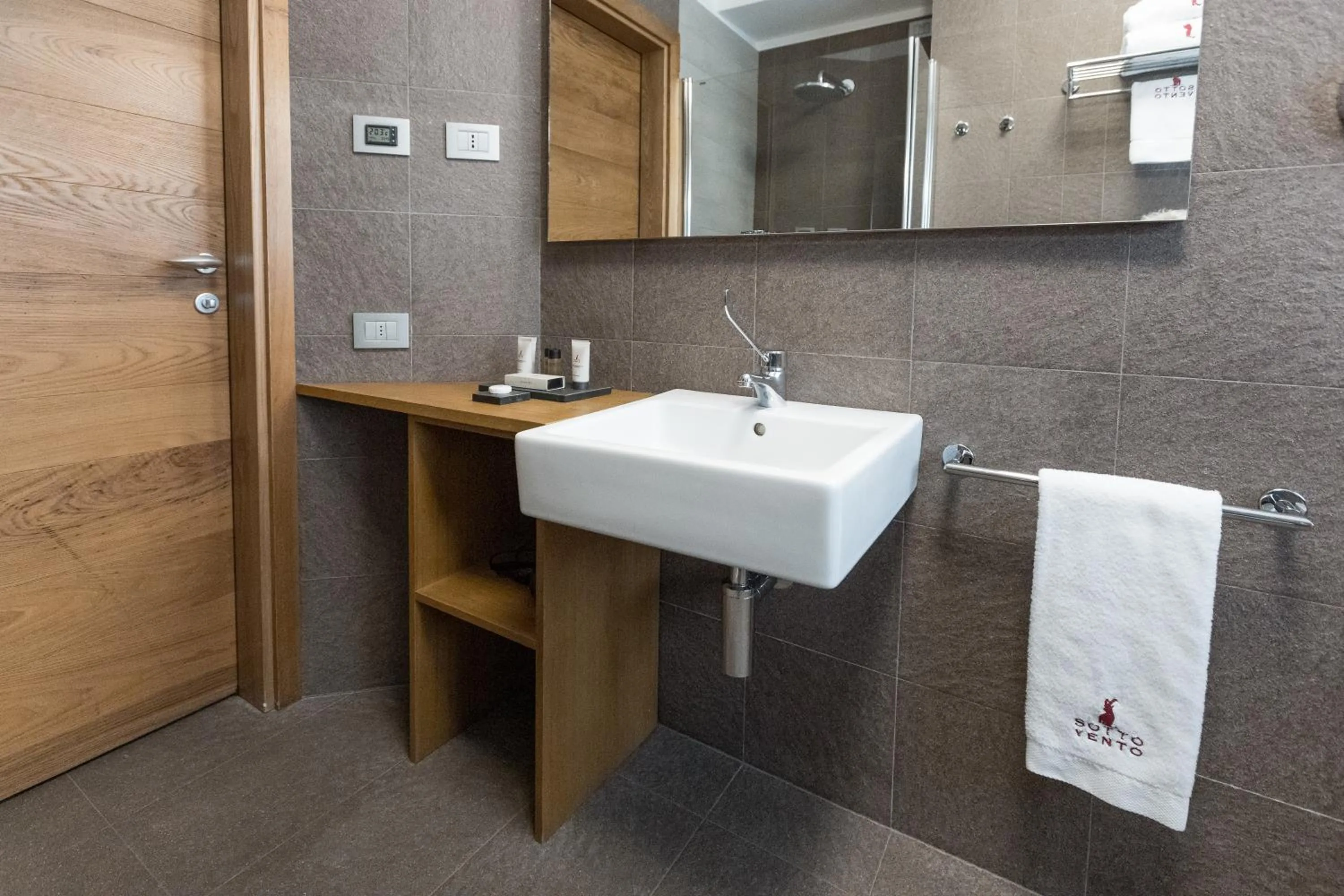 Bathroom in Sottovento Luxury Hospitality