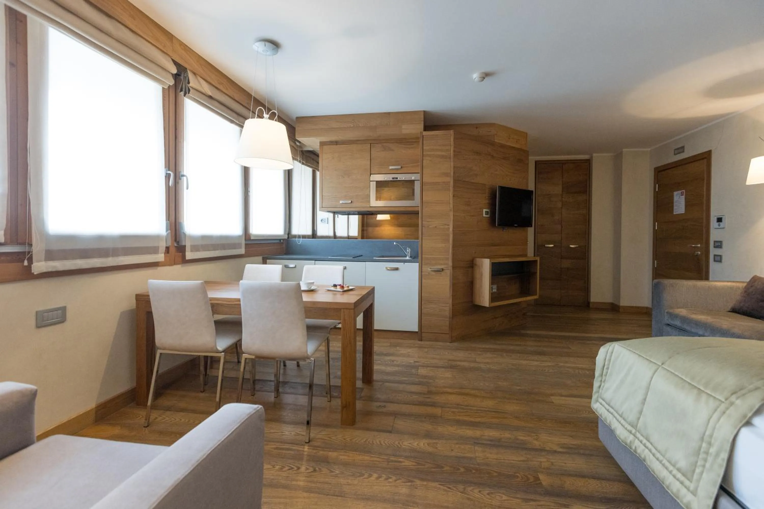 Dining area in Sottovento Luxury Hospitality