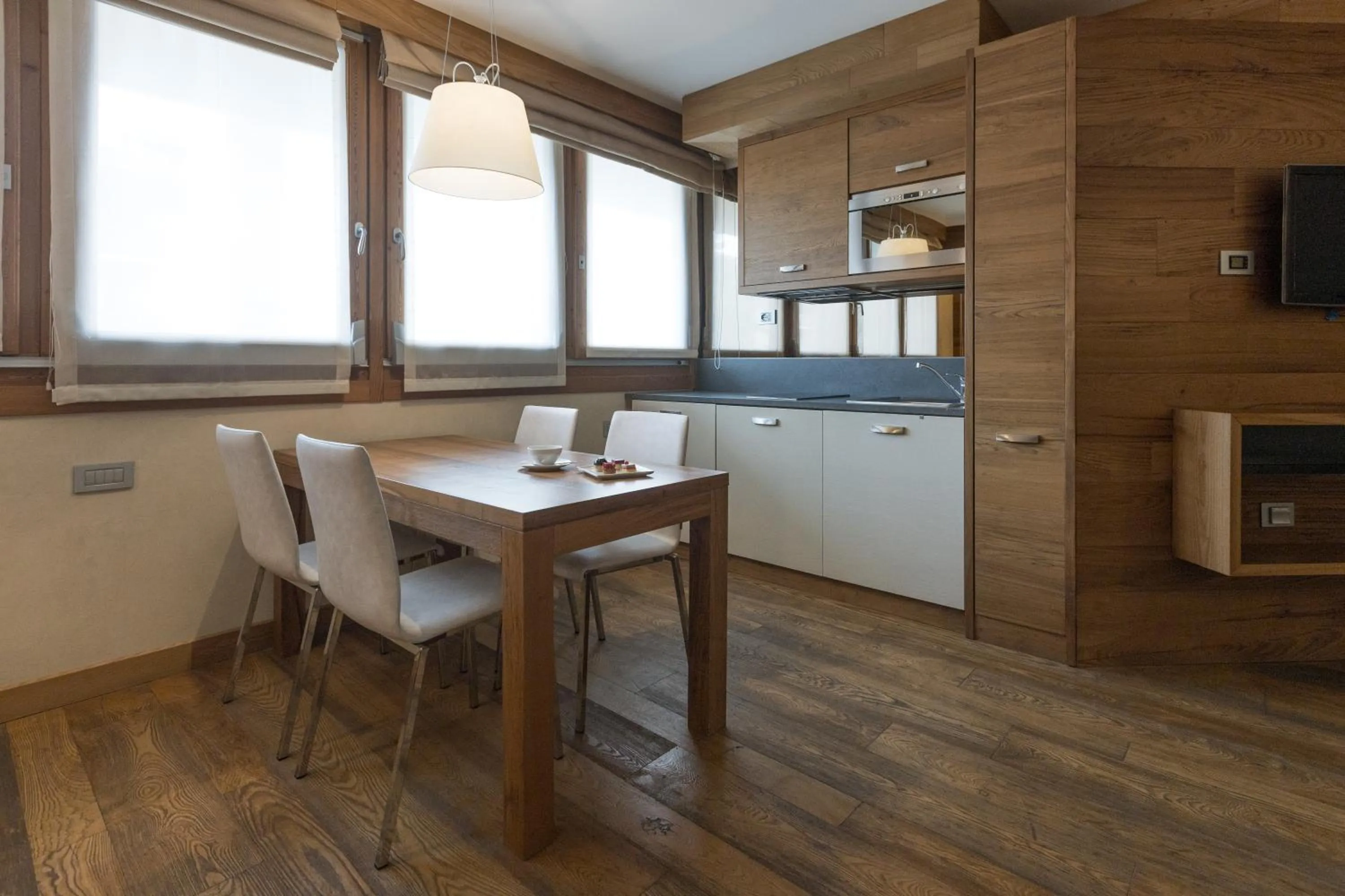 Dining area in Sottovento Luxury Hospitality