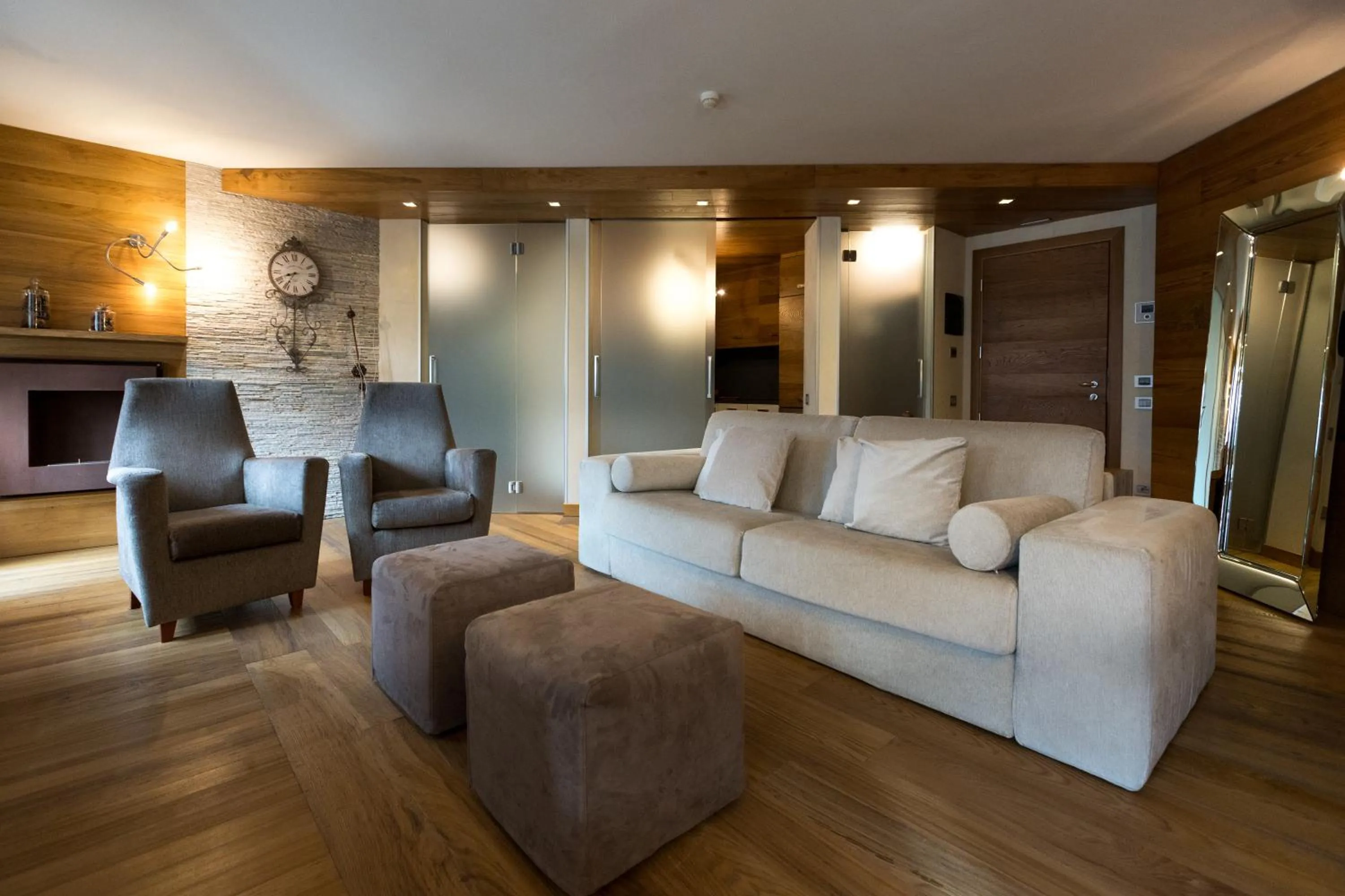 Kitchen or kitchenette in Sottovento Luxury Hospitality