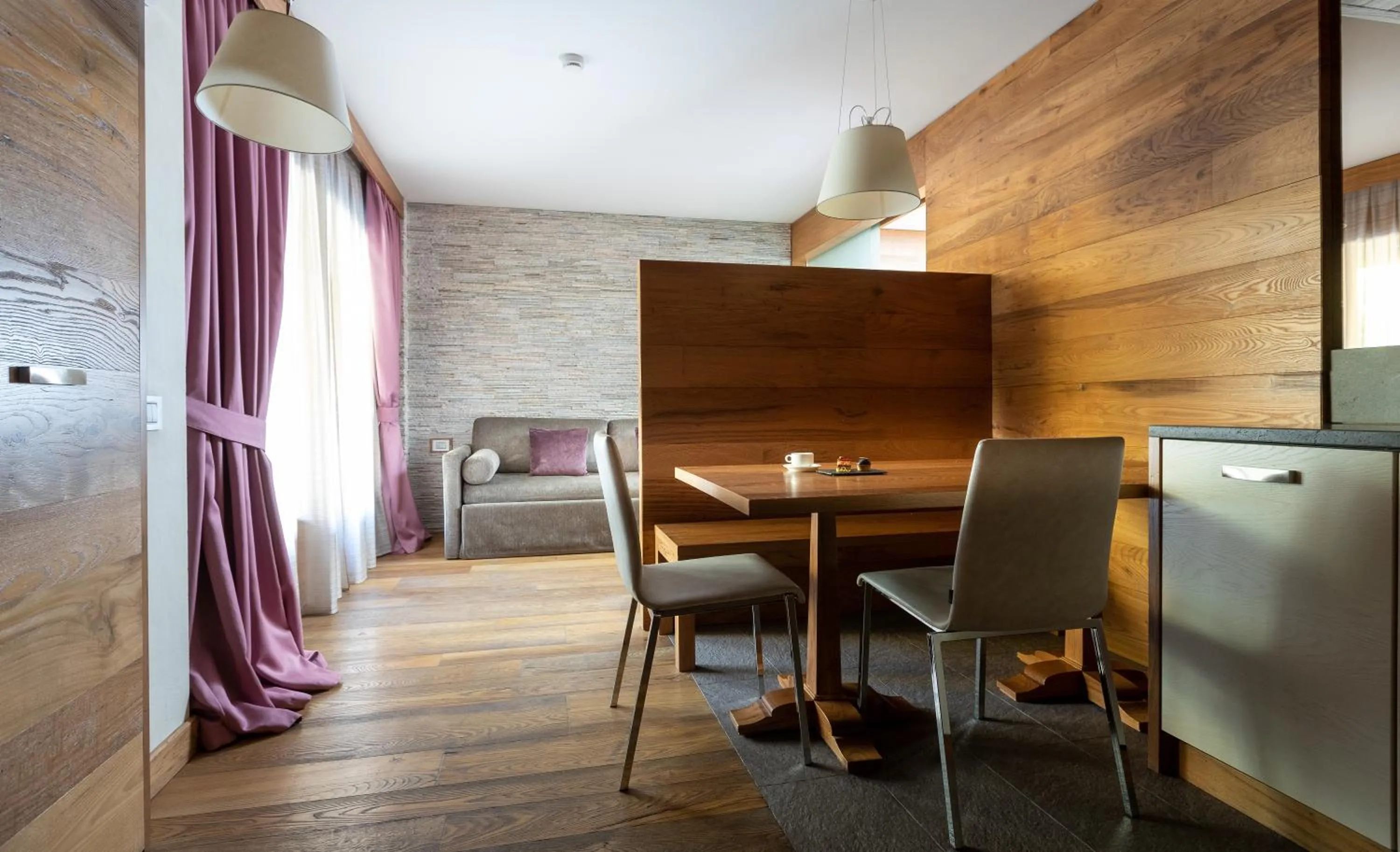 Kitchen or kitchenette in Sottovento Luxury Hospitality