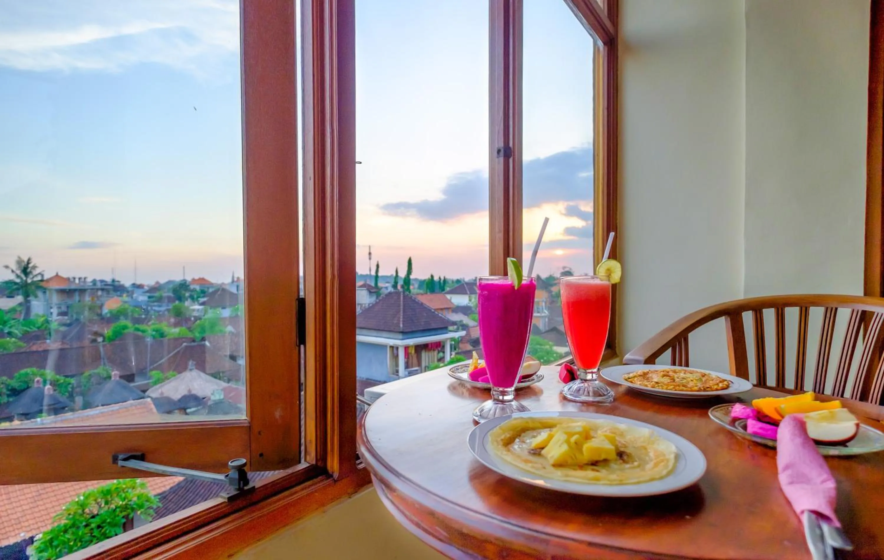 Natural landscape in Bali Spring Cottages