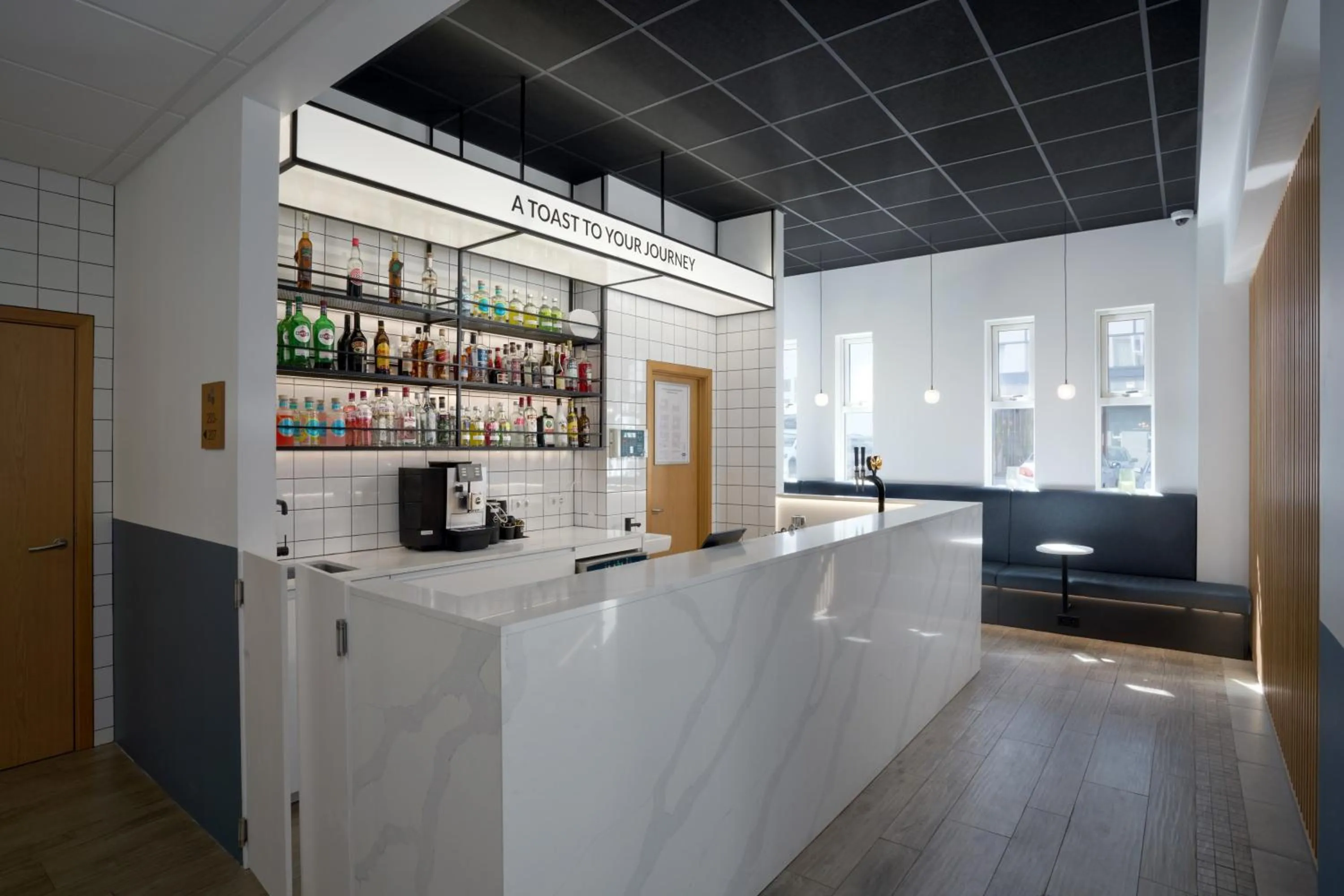 Lounge or bar in Hotel Klettur