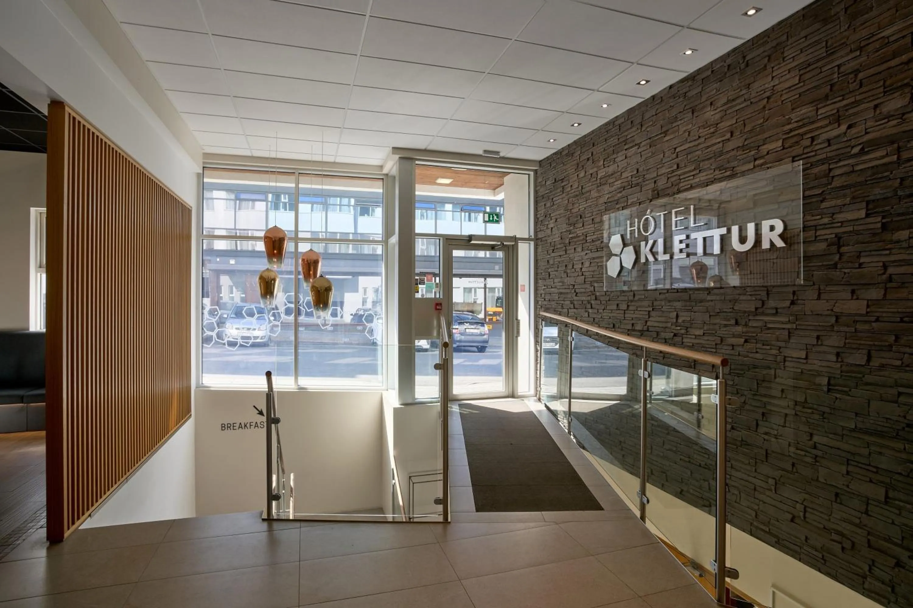 Facade/entrance in Hotel Klettur