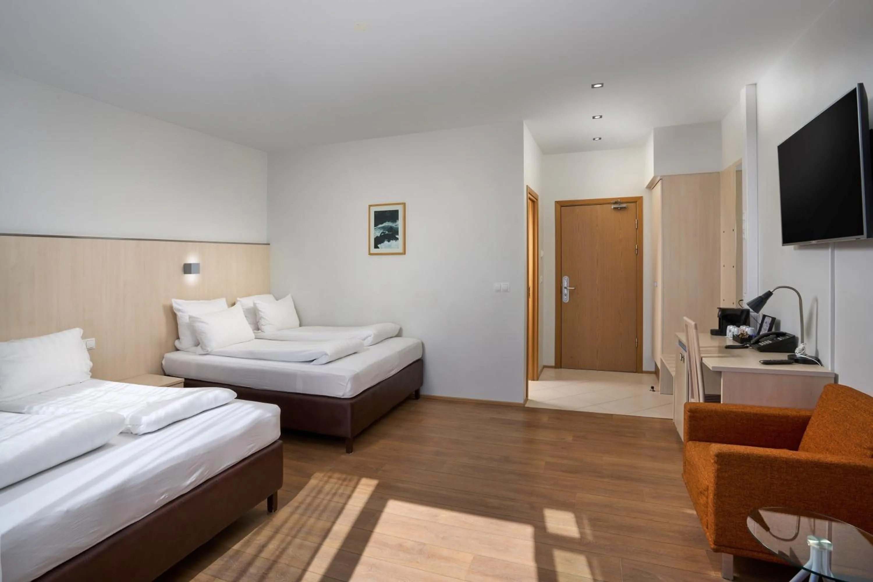 Bedroom, Bed in Hotel Klettur