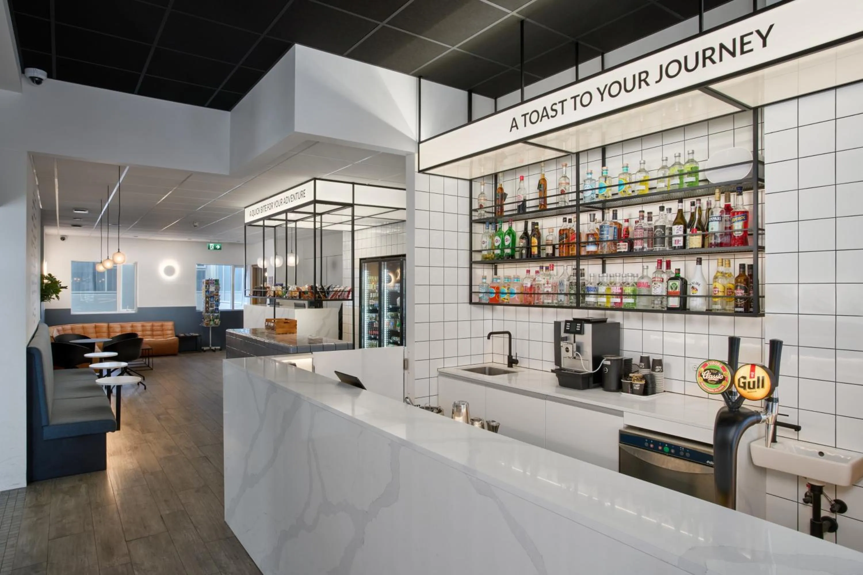 Lounge or bar in Hotel Klettur