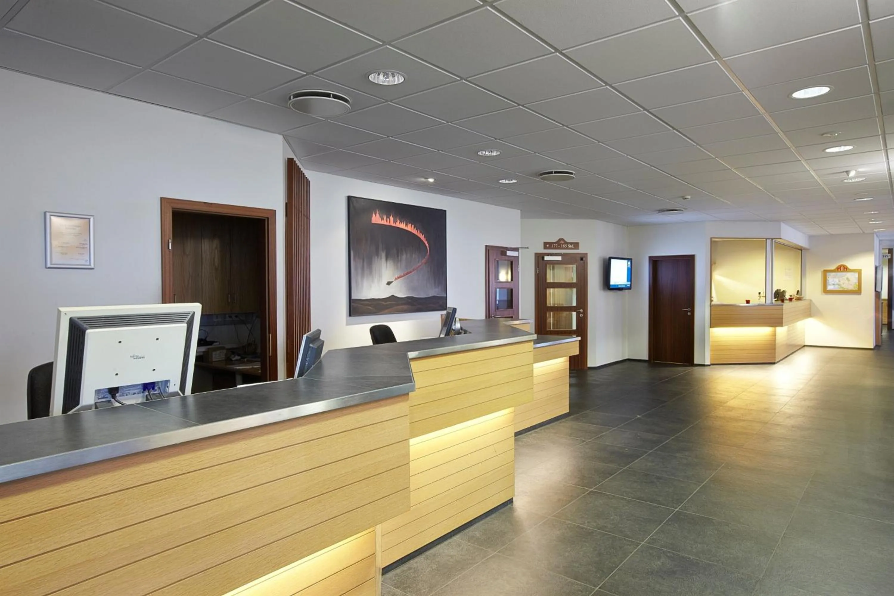 Lobby or reception in Hotel Cabin