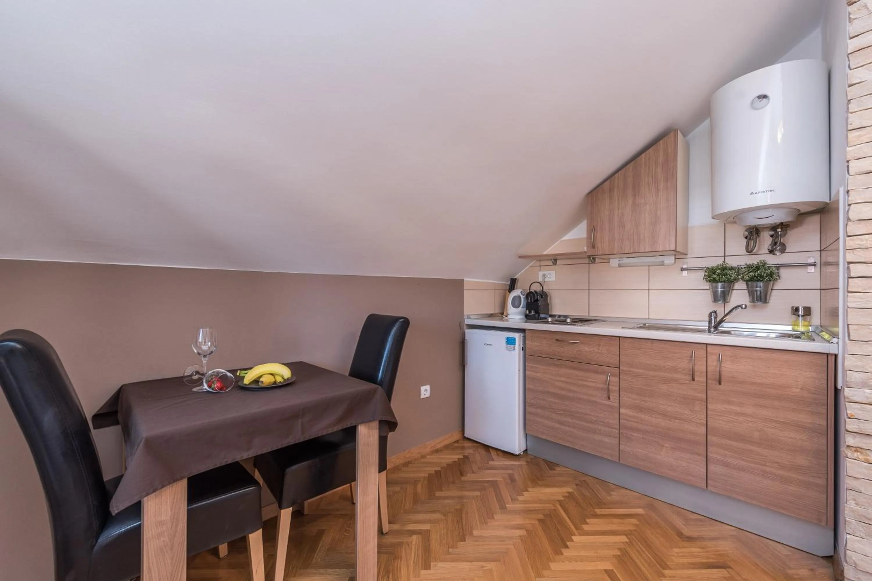 Coffee/tea facilities in Apartments Donat