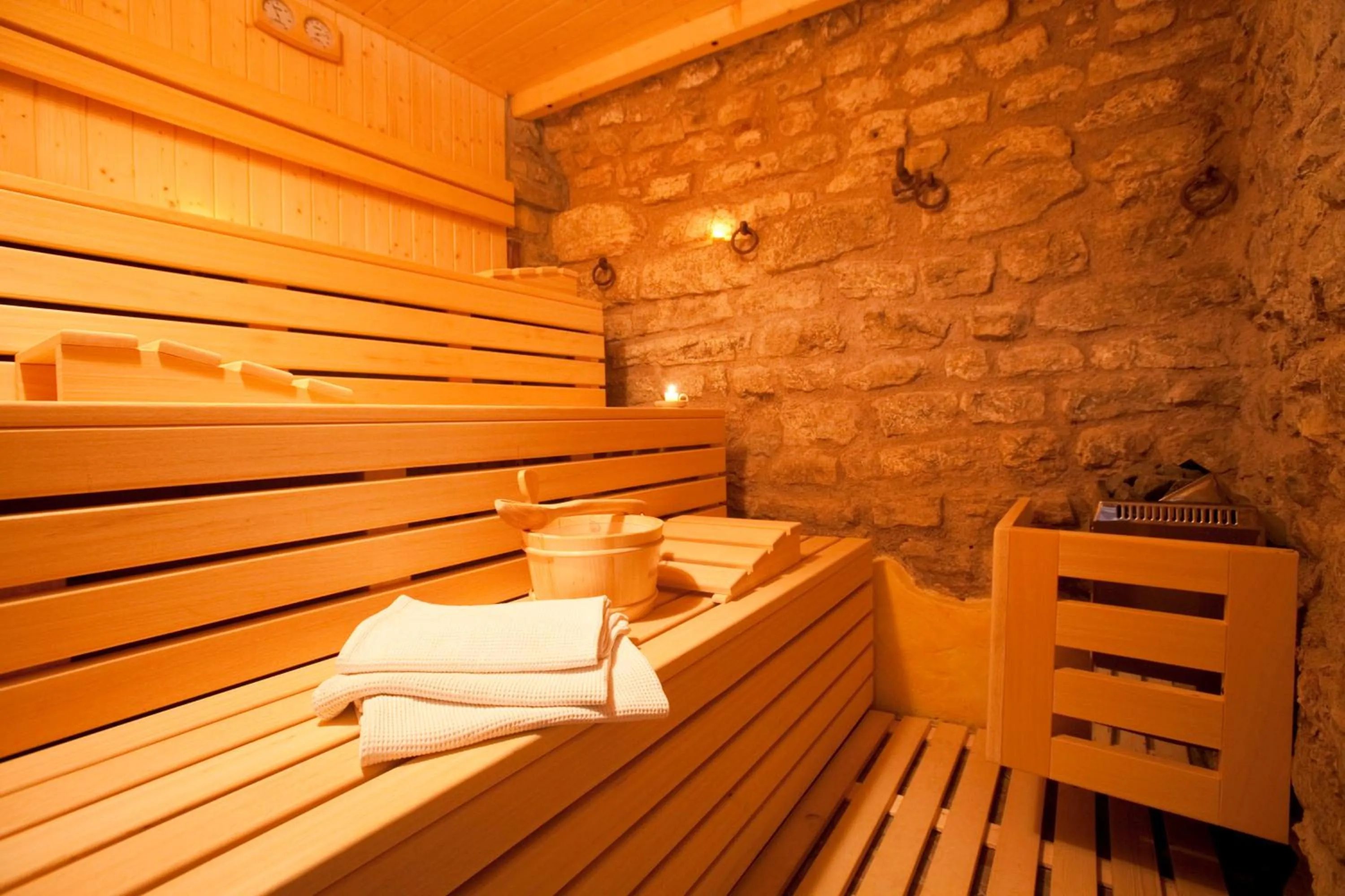 Sauna in Hotel Castello