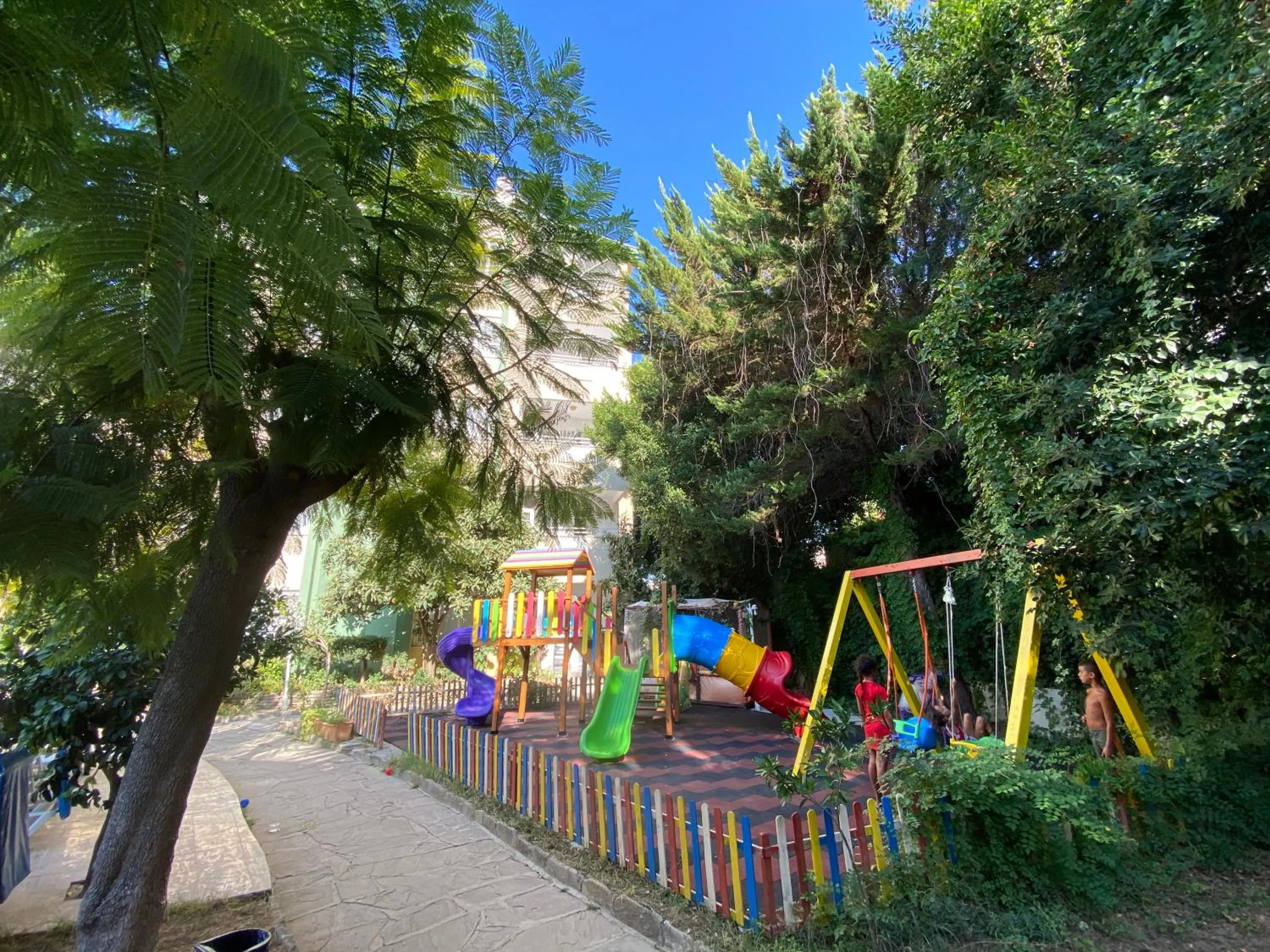 Children play ground in Melissa Garden Apart Hotel