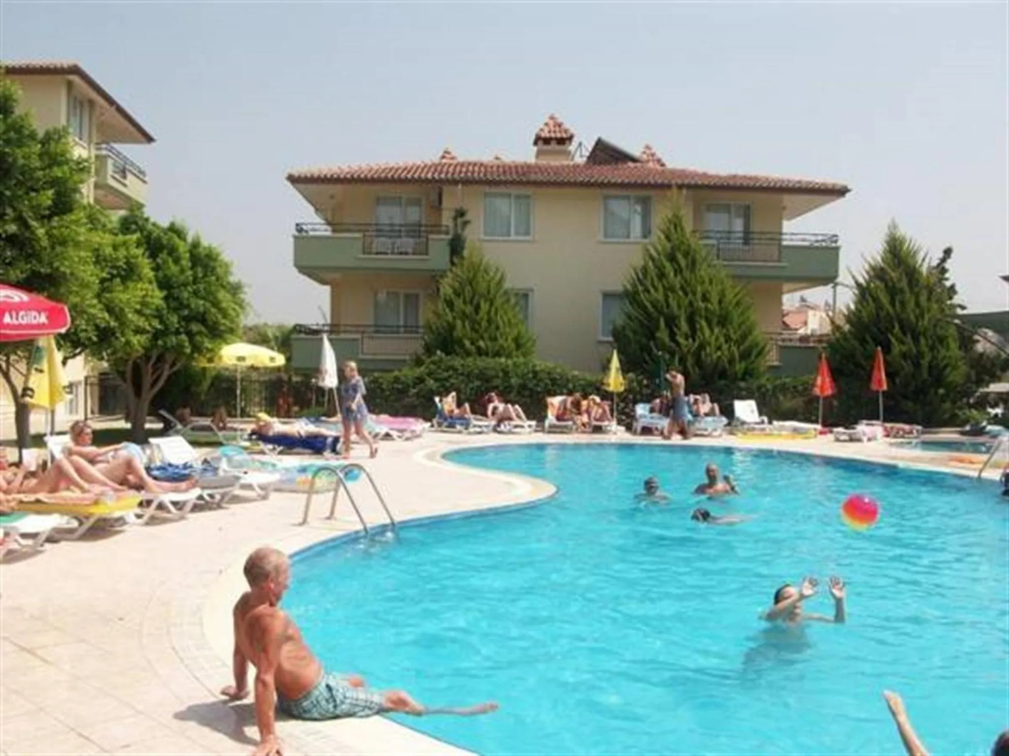 Pool view in Melissa Garden Apart Hotel