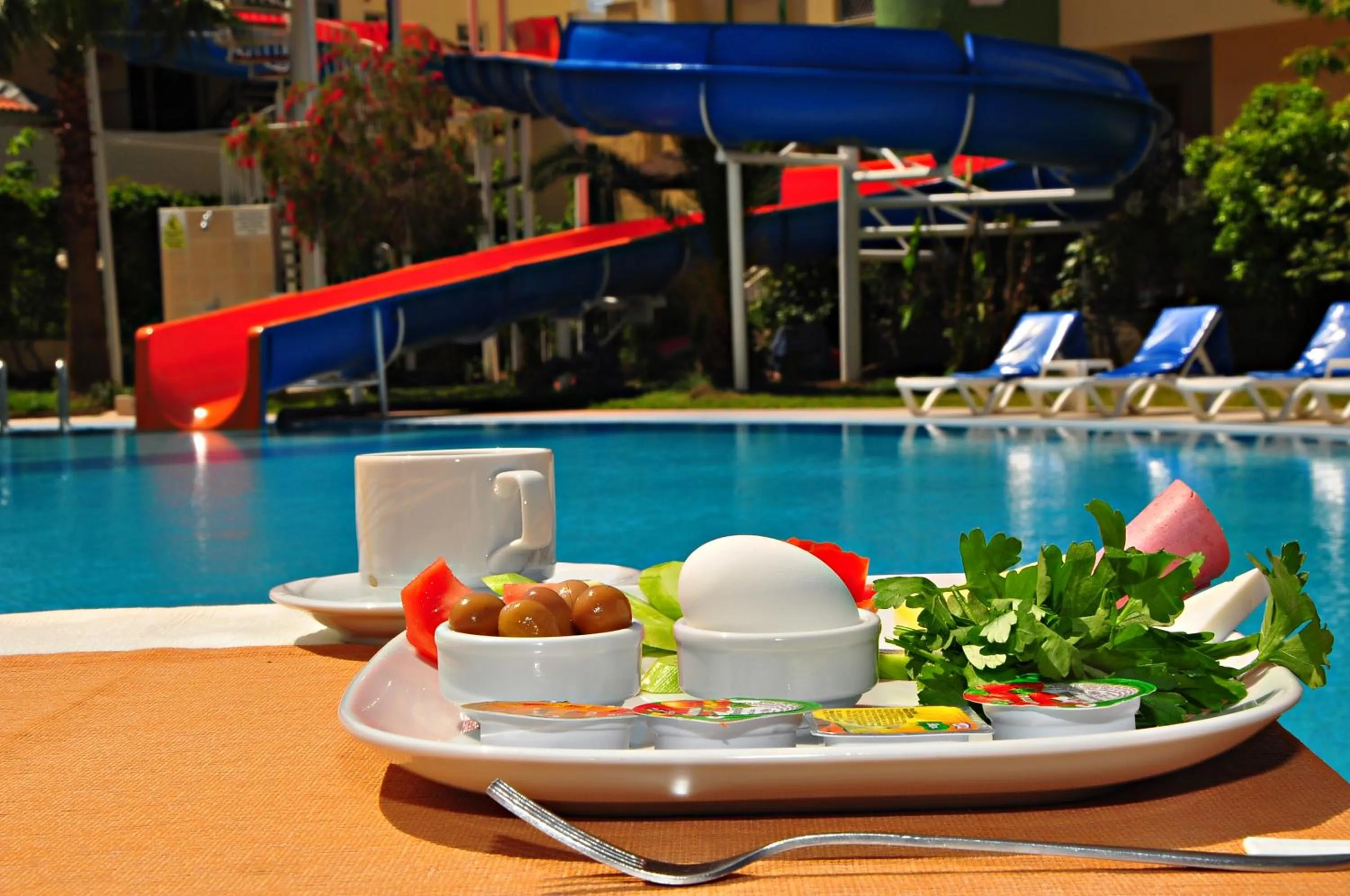 Breakfast in Melissa Garden Apart Hotel