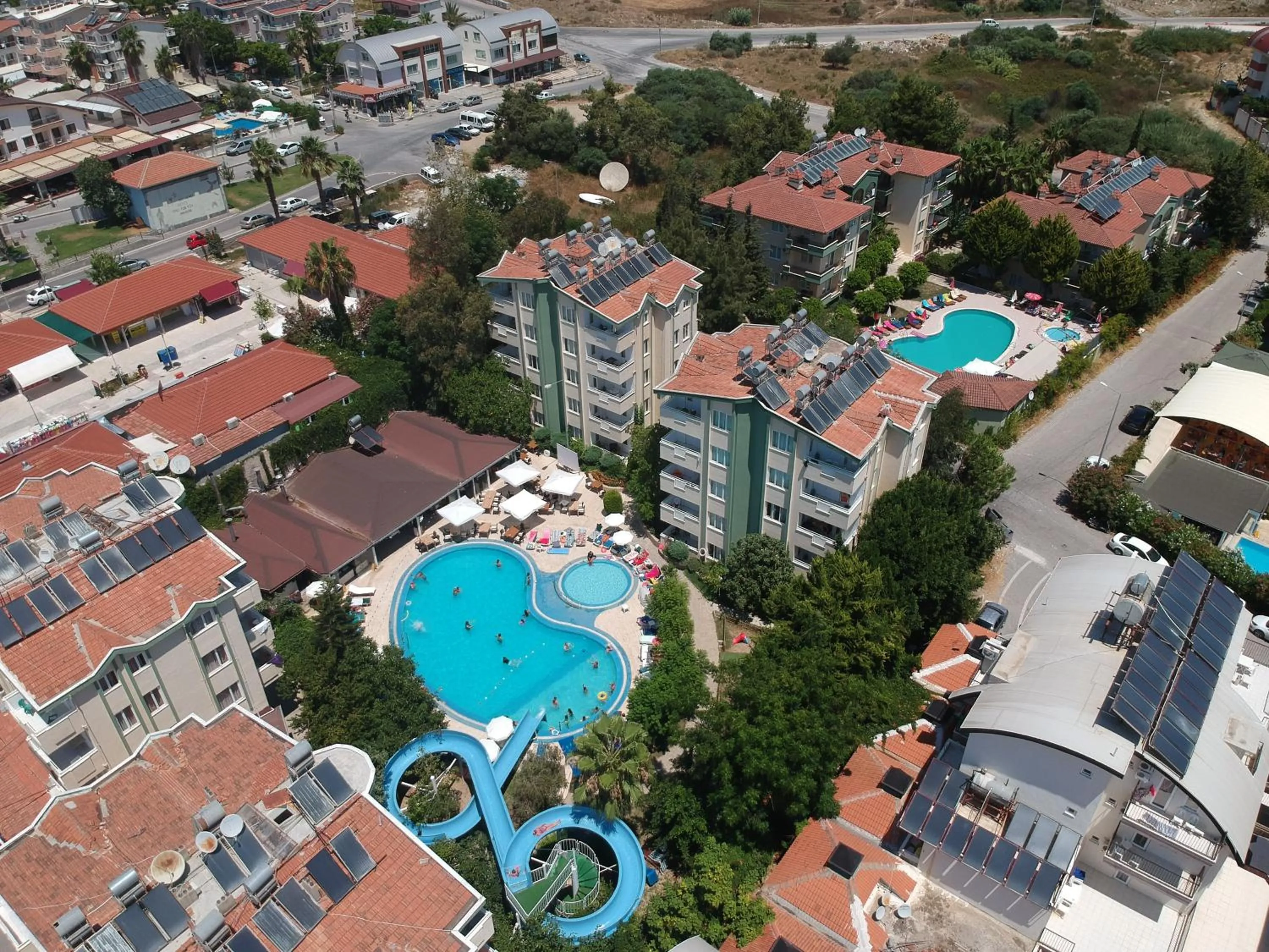 Bird's eye view in Melissa Garden Apart Hotel