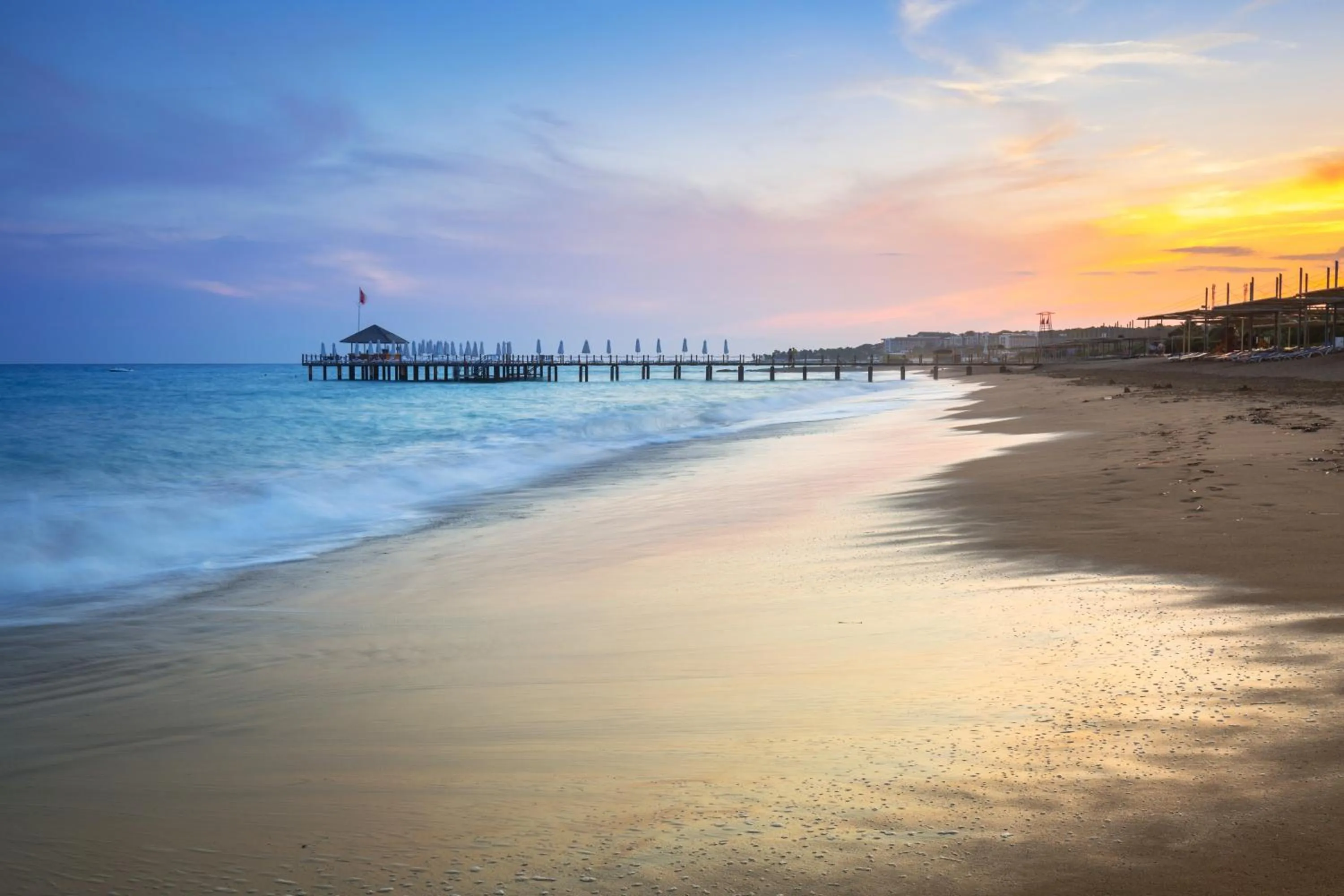 Beach in Melissa Garden Apart Hotel