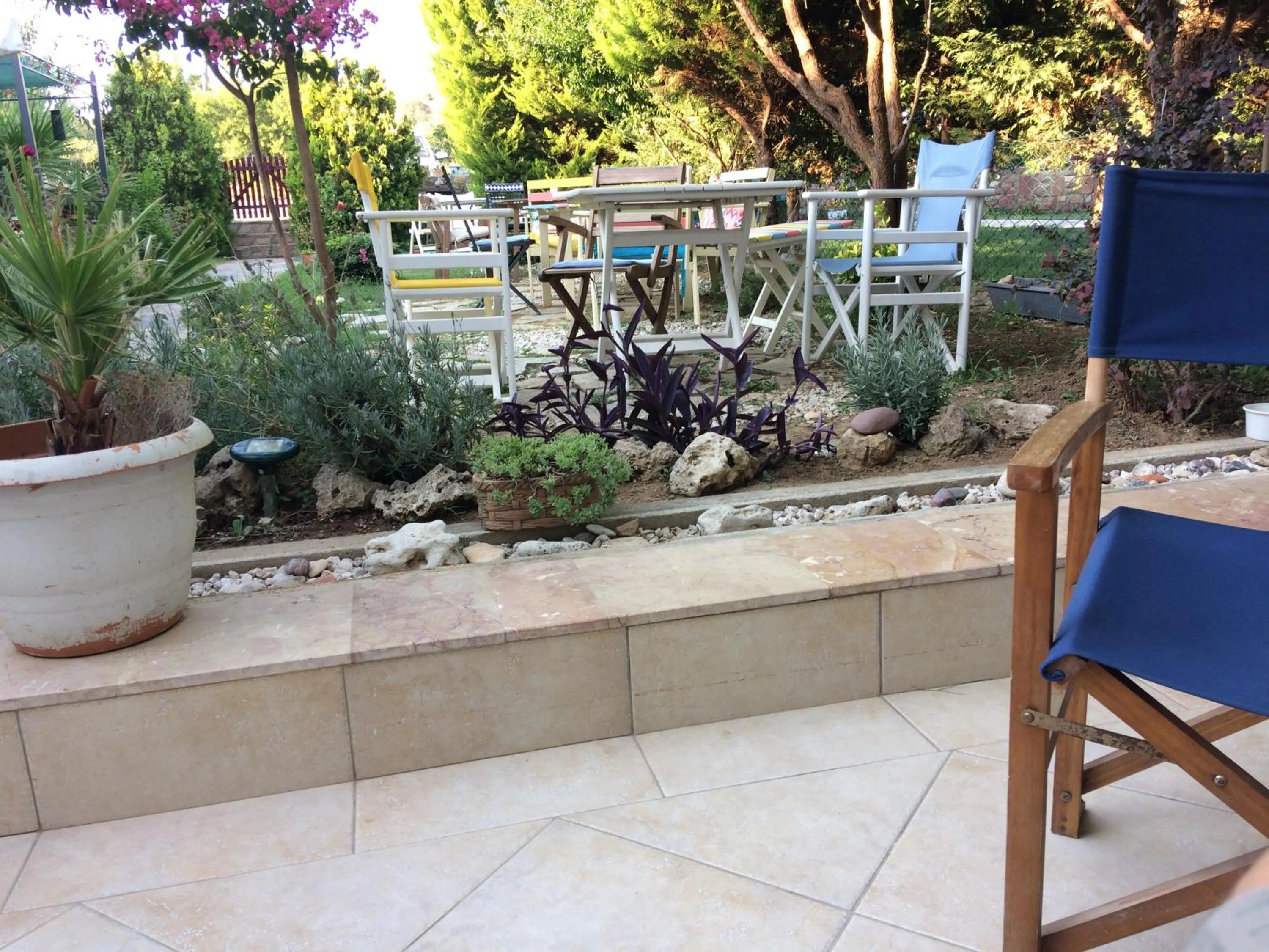 Garden view in Ege Han Hotel