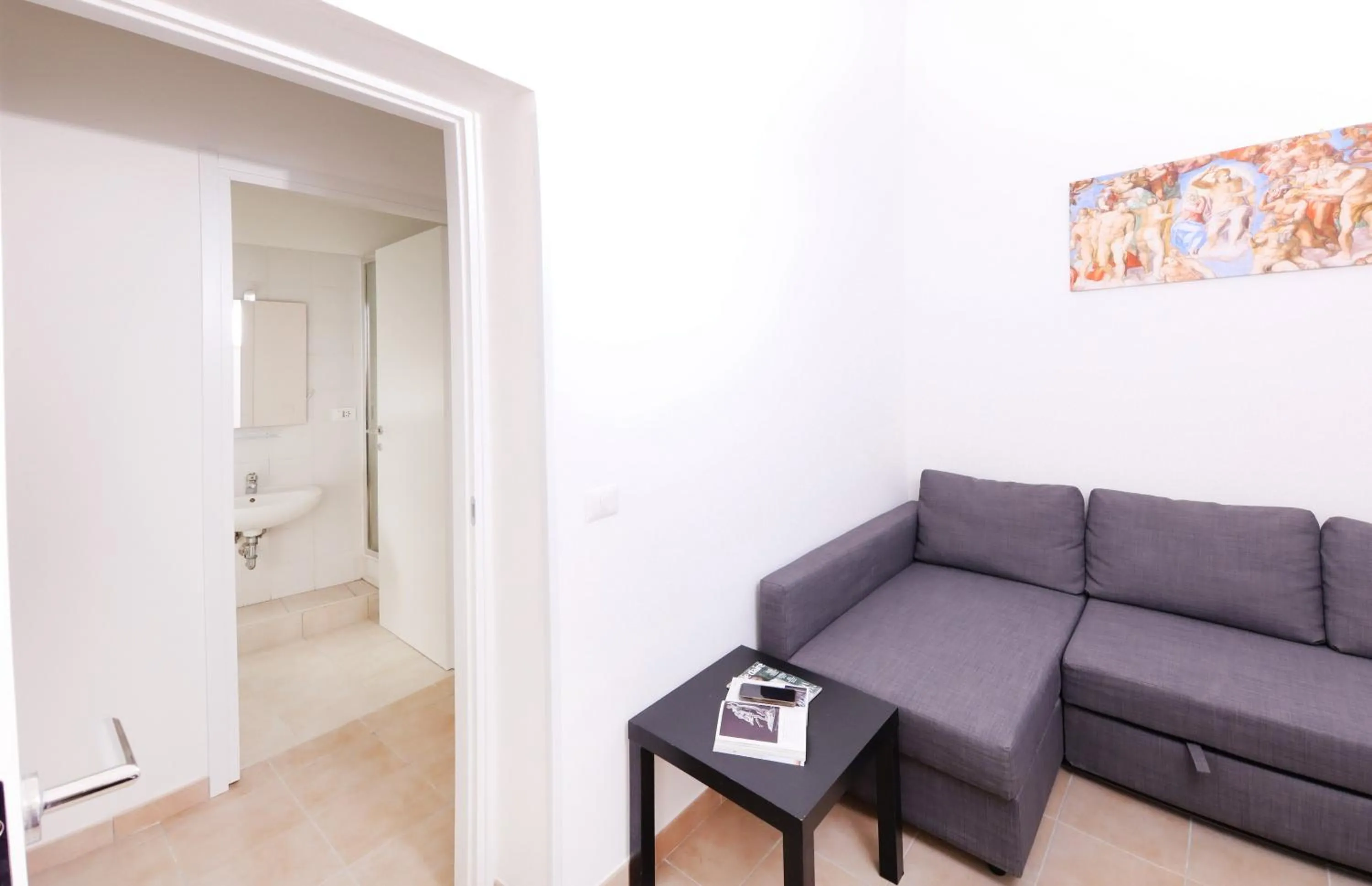 Bathroom in Cielo Vaticano Guest House