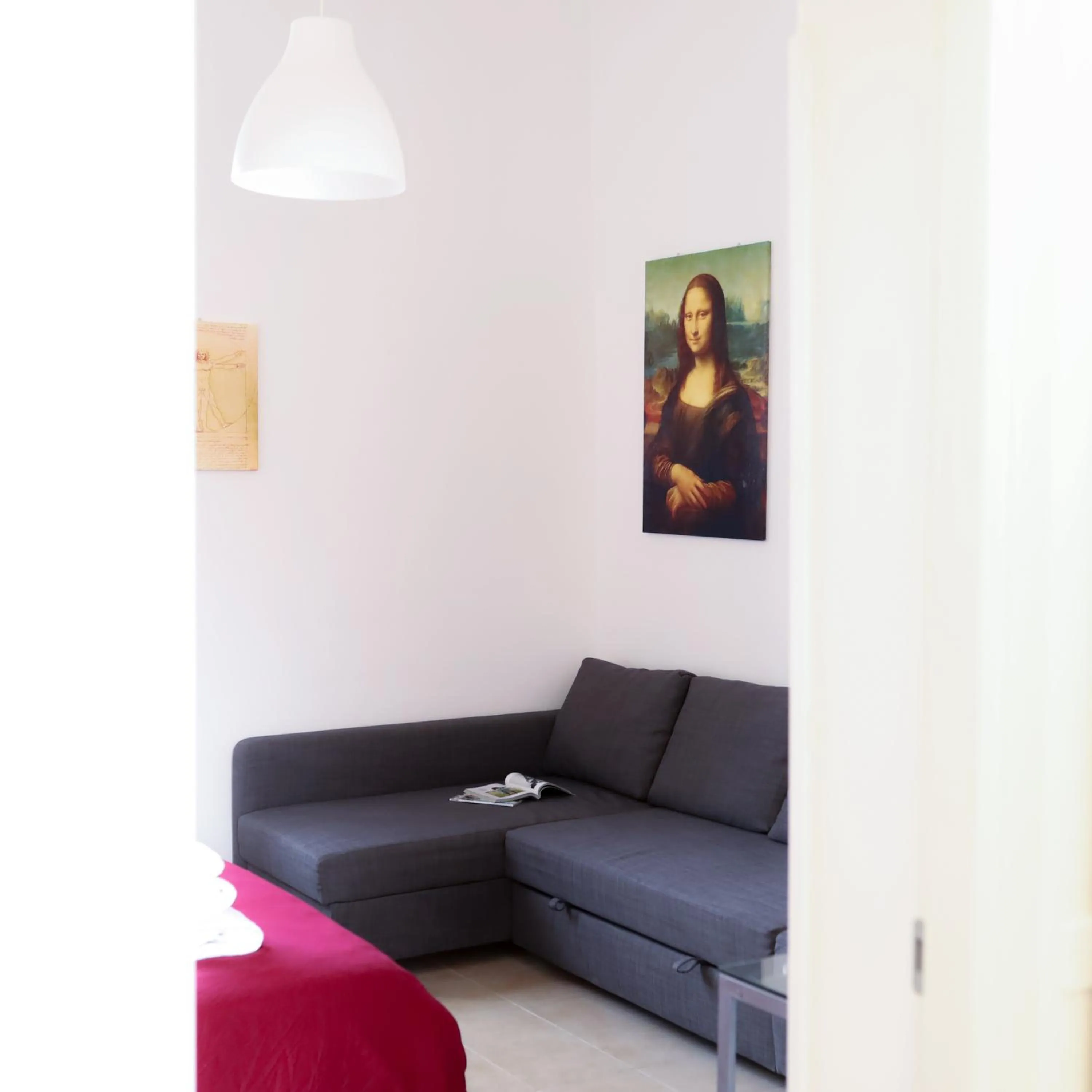 Decorative detail in Cielo Vaticano Guest House