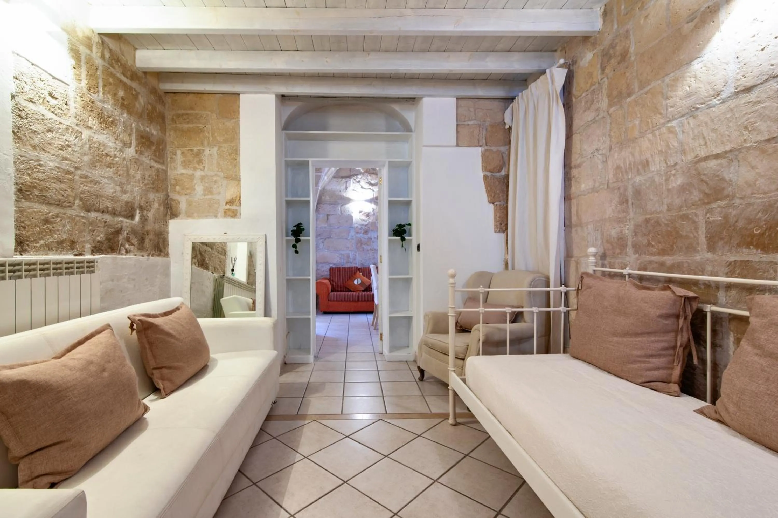 Living room in Chiesa Greca Suites - Lecce Selection