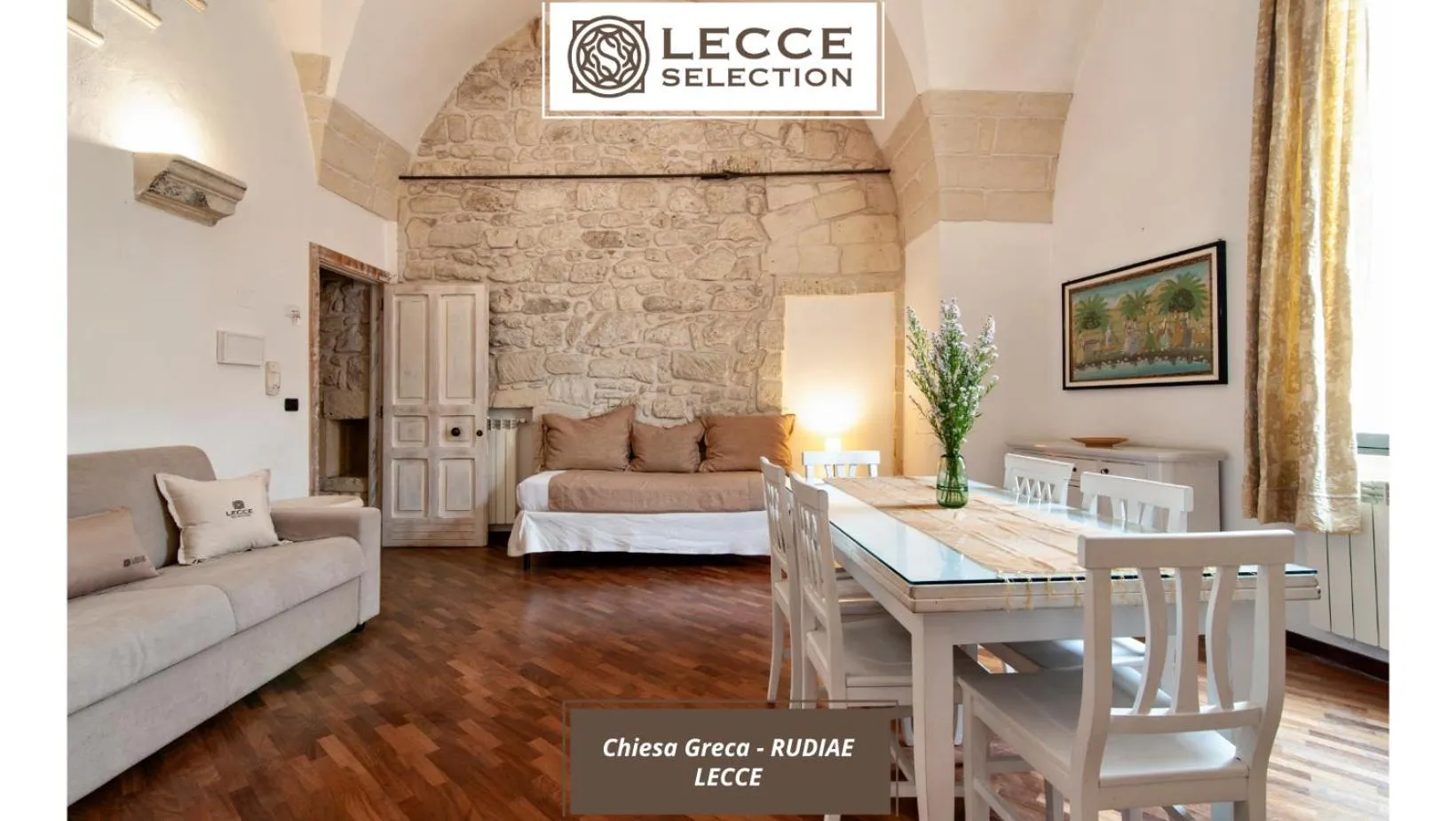 Dining area, Bed in Chiesa Greca Suites - Lecce Selection
