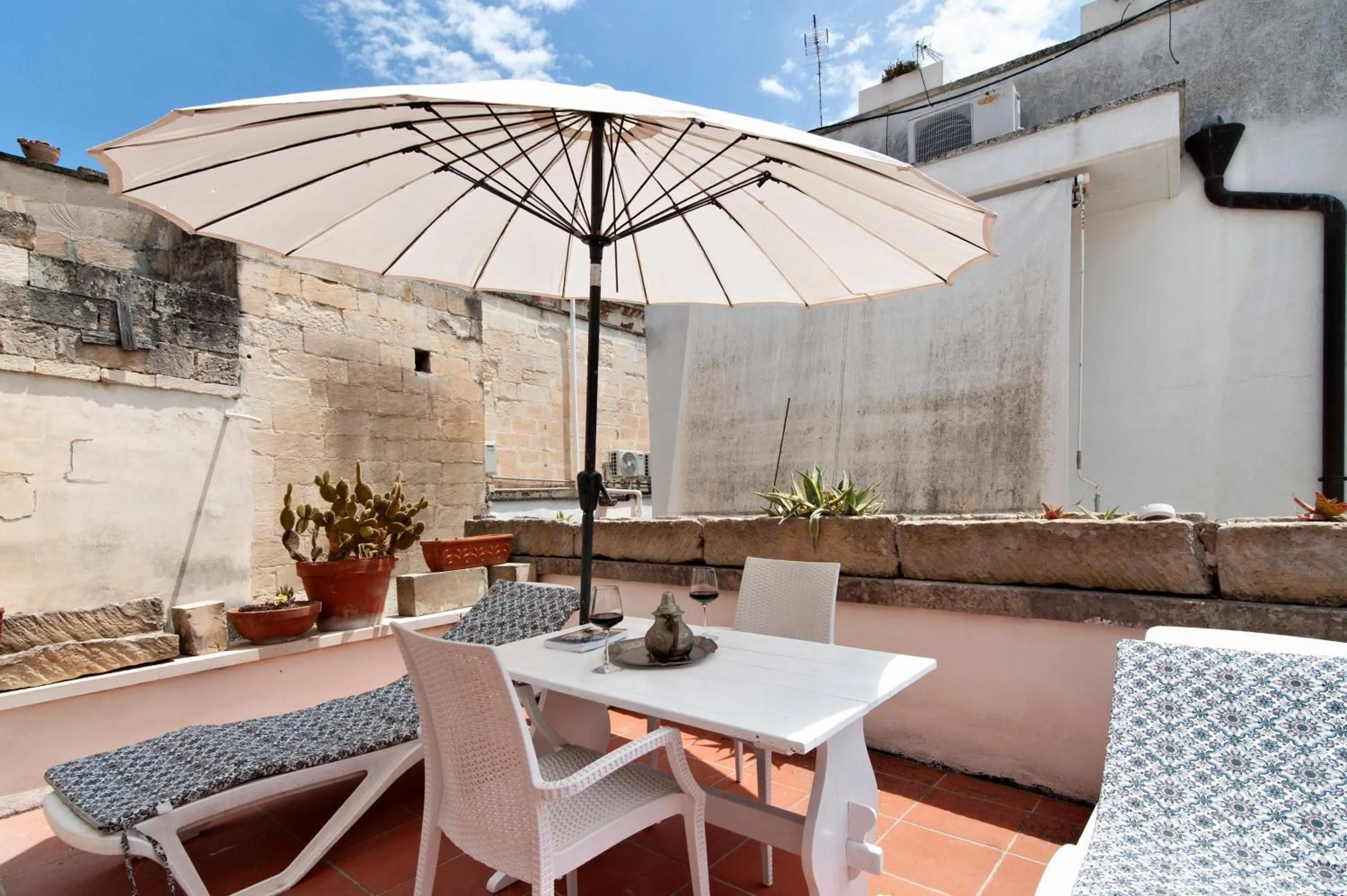 Balcony/Terrace in Chiesa Greca Suites - Lecce Selection