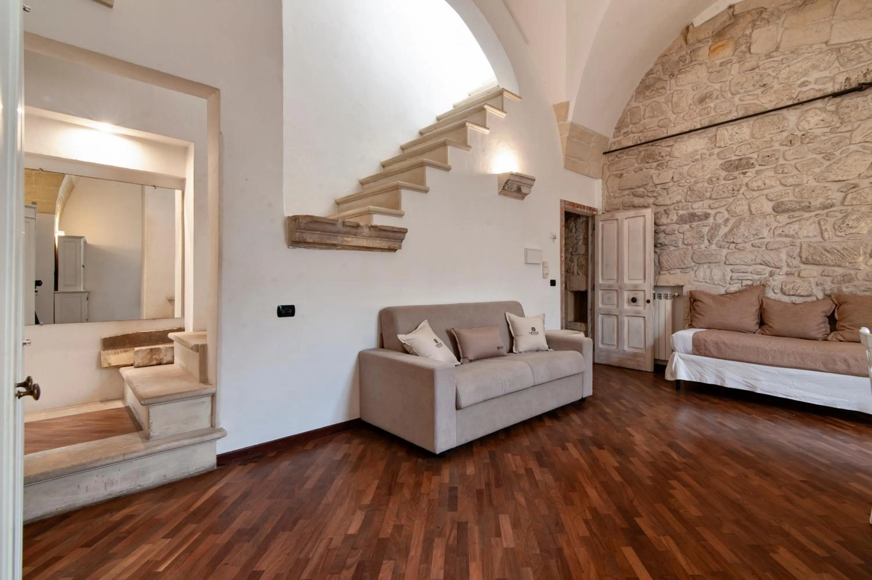 Living room in Chiesa Greca Suites - Lecce Selection