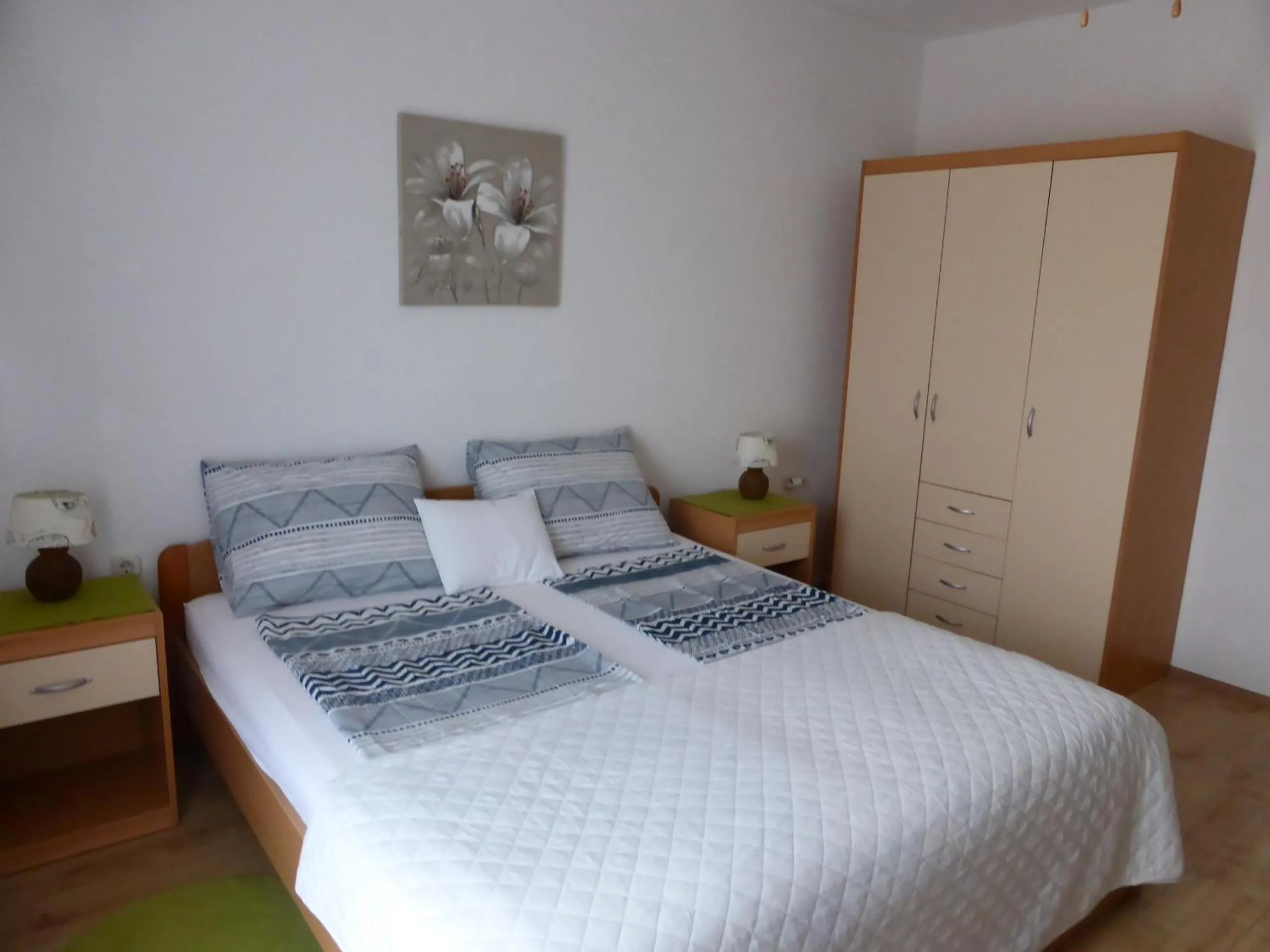 Bed in Apartments Toni, Borik