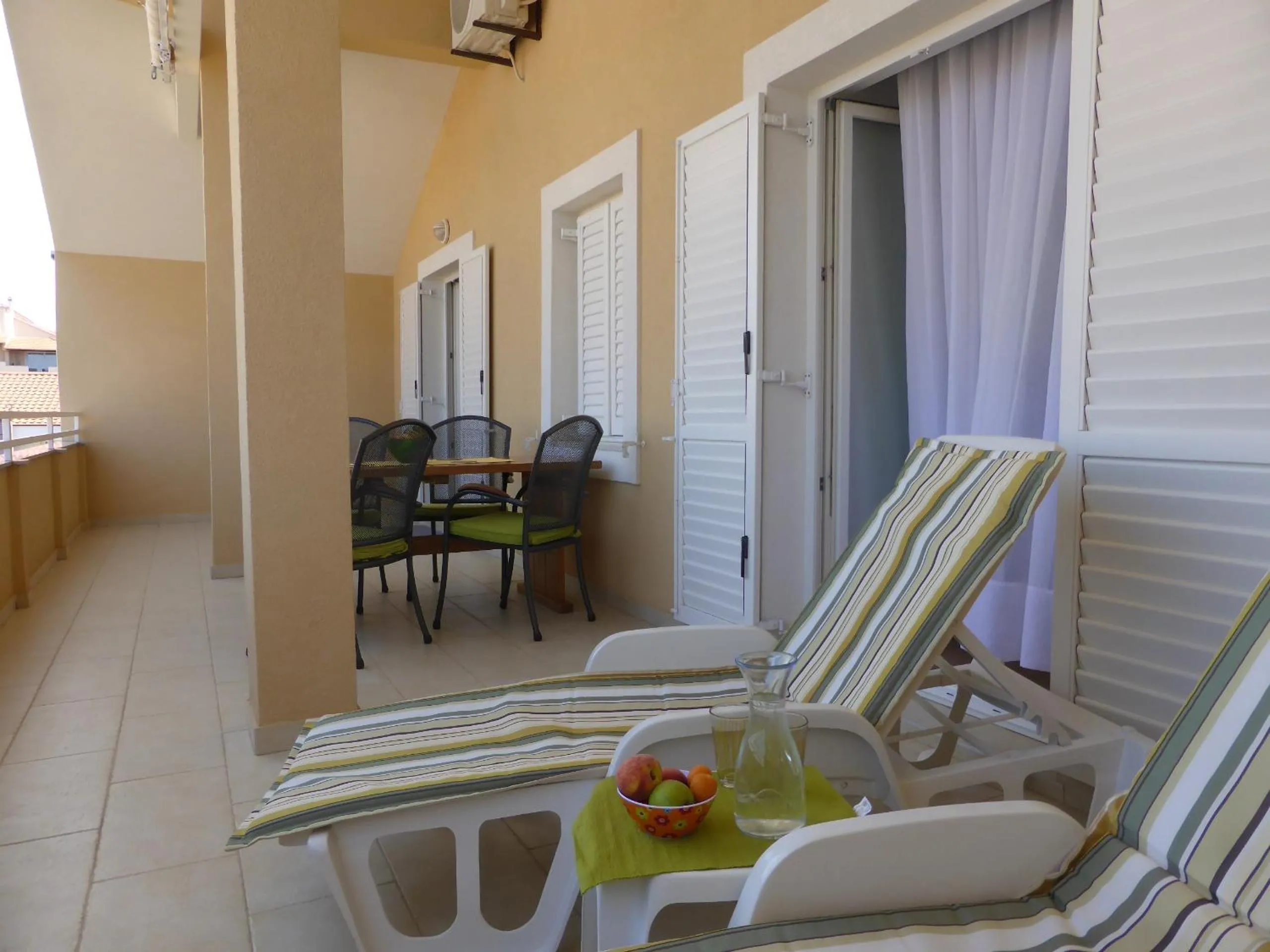 Balcony/Terrace in Apartments Toni, Borik