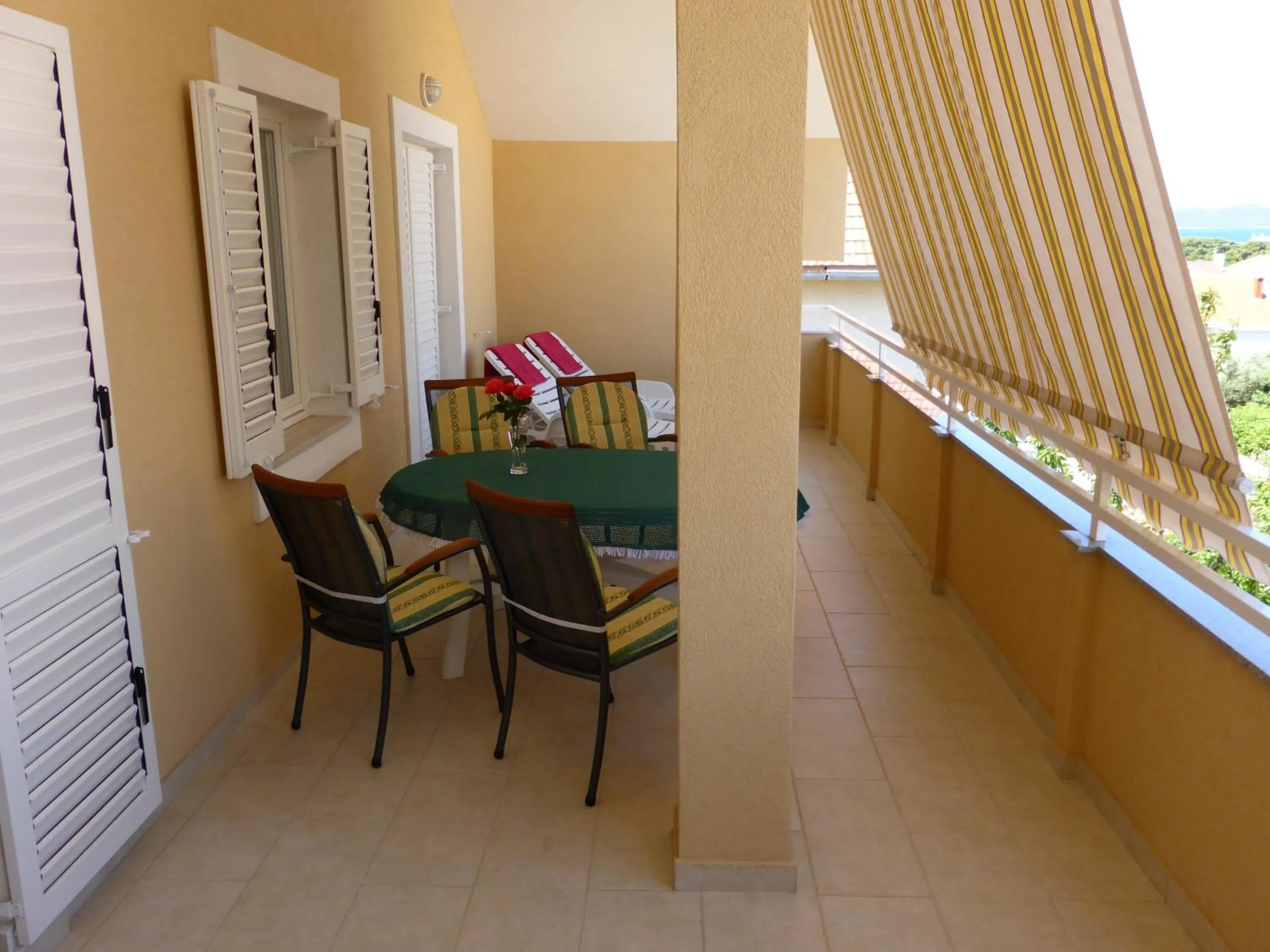 Balcony/Terrace in Apartments Toni, Borik