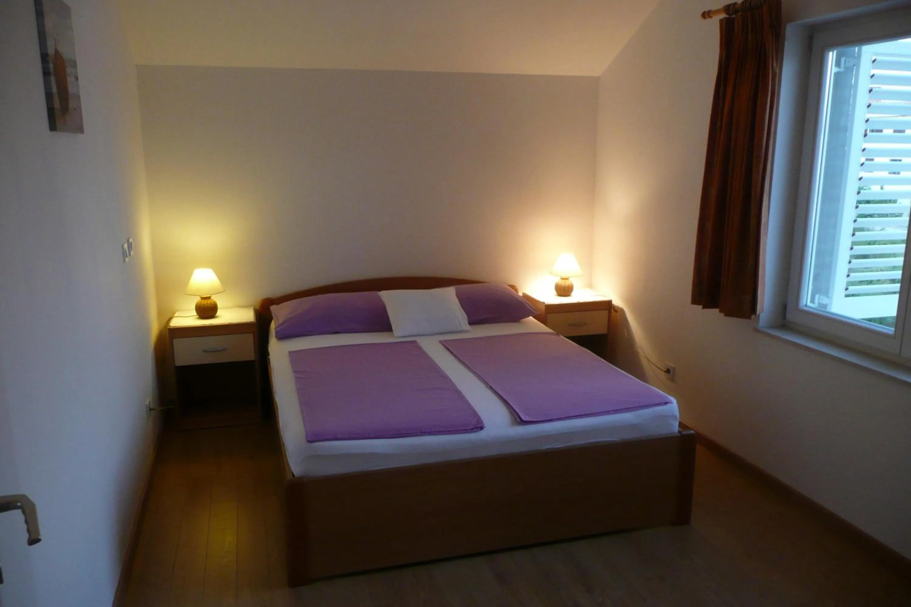 Bed in Apartments Toni, Borik