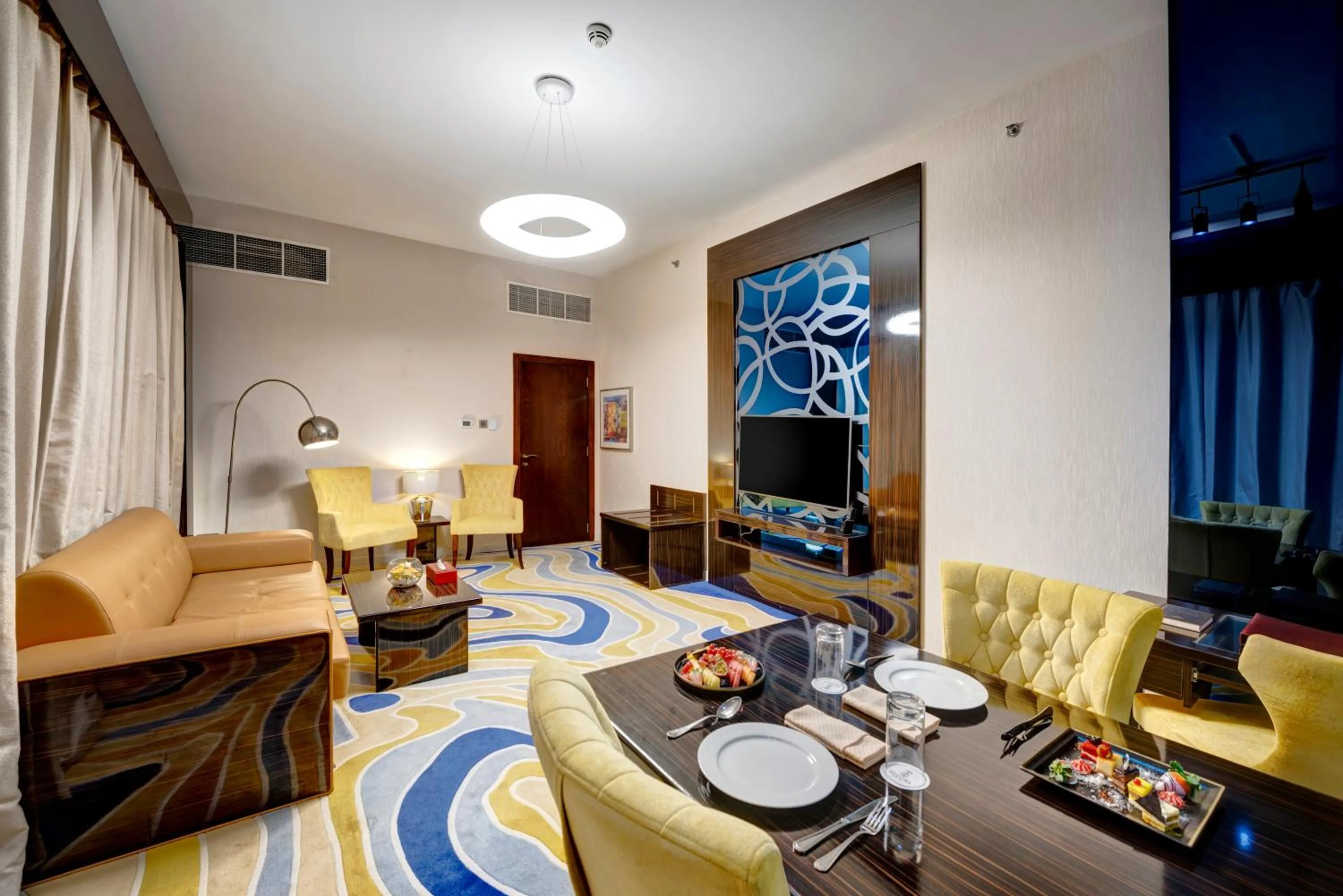 Seating area in Gevora Hotel